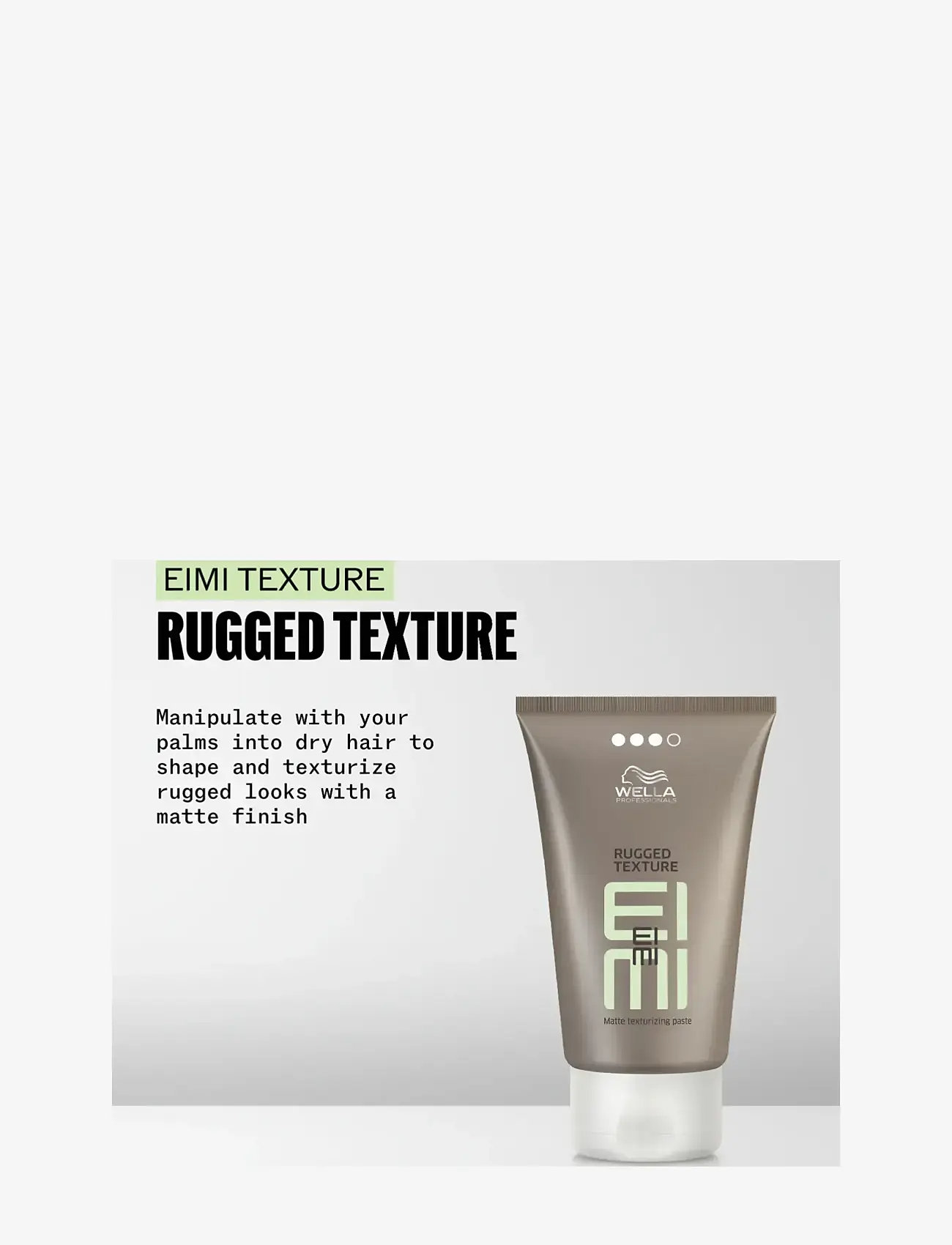 Wella Professionals - Wella Professionals EIMI Rugged Texture Paste 75 ml - pasta - no colour - 5