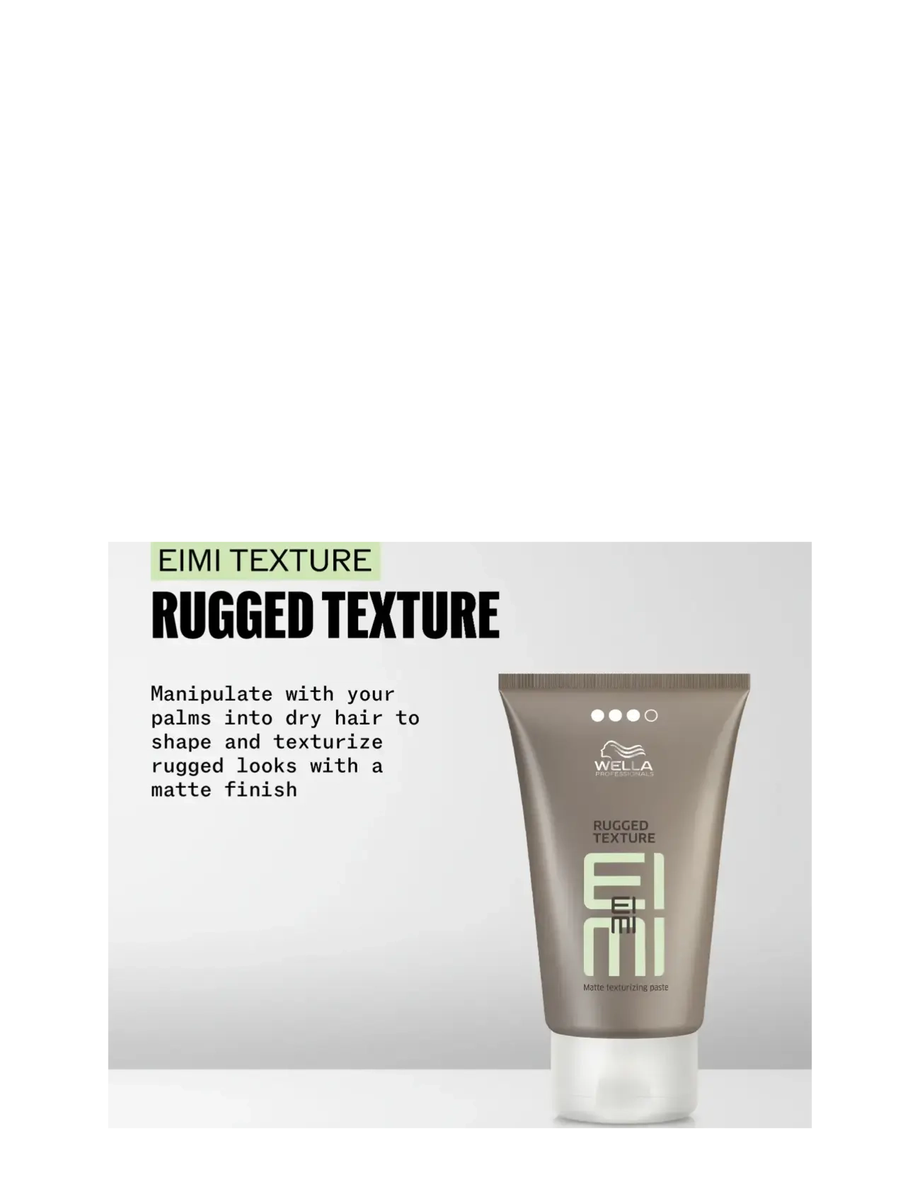 Wella Professionals - Wella Professionals EIMI Rugged Texture Paste 75 ml - no colour - 5