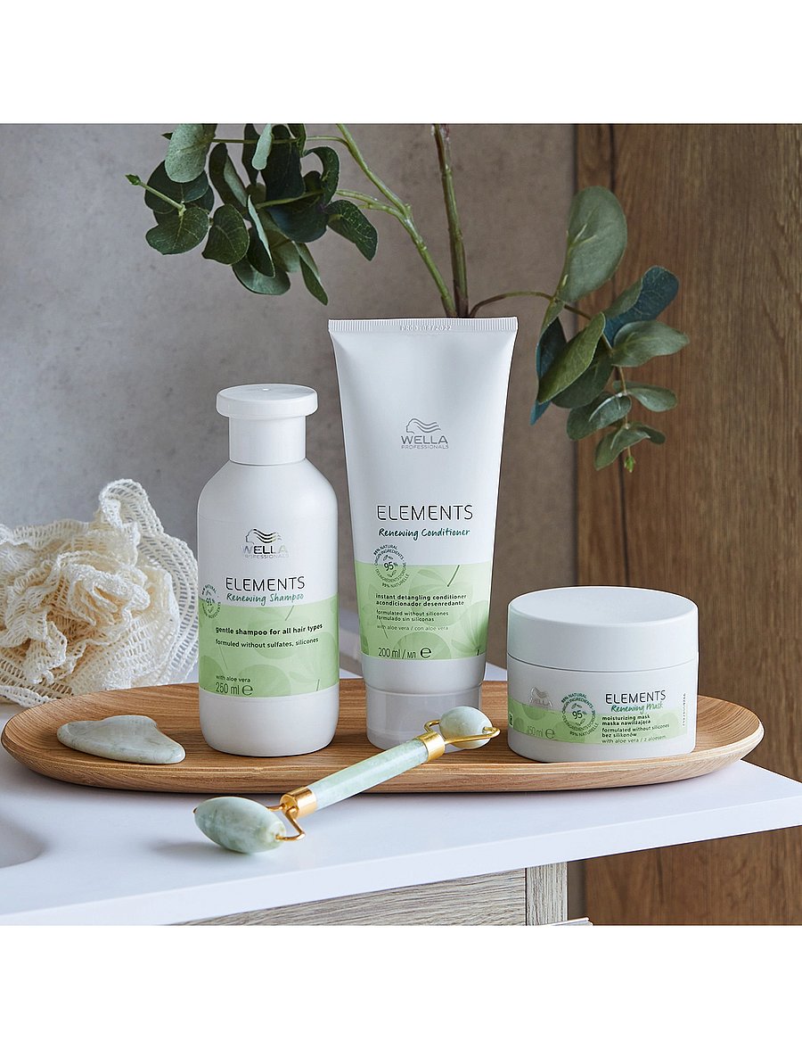 Wella Professionals - Elements Renewing Conditioner 200ml - palsam - clear - 4
