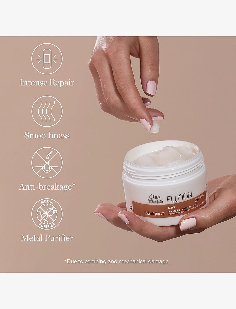 Wella Professionals - Wella Professionals Fusion Intense Repair Mask 150ml - juuksemaskid - no colour - 3
