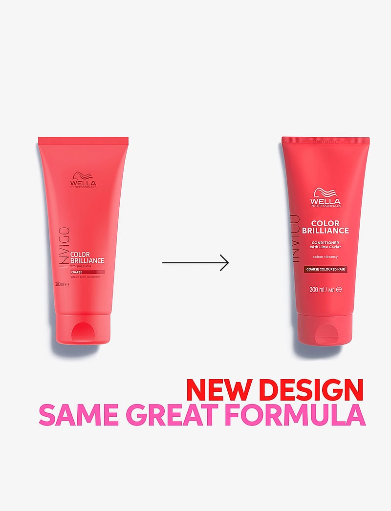 Wella Professionals - Wella Professionals Invigo Color Brilliance Conditioner Coarse Hair 200 ml - palsam - clear - 5