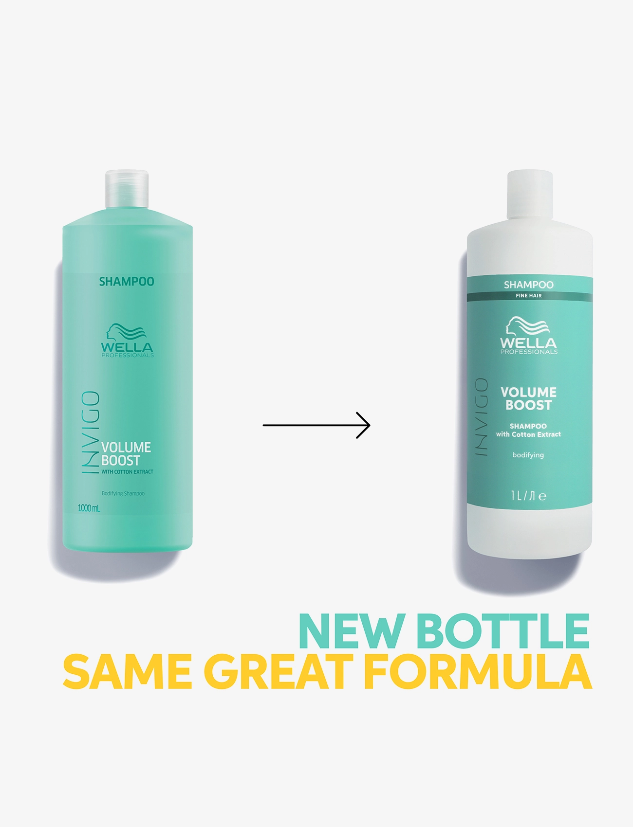 Wella Professionals - Wella Professionals   Invigo Volume Boost Shampoo Fine Hair 1000 ml - clear - 4