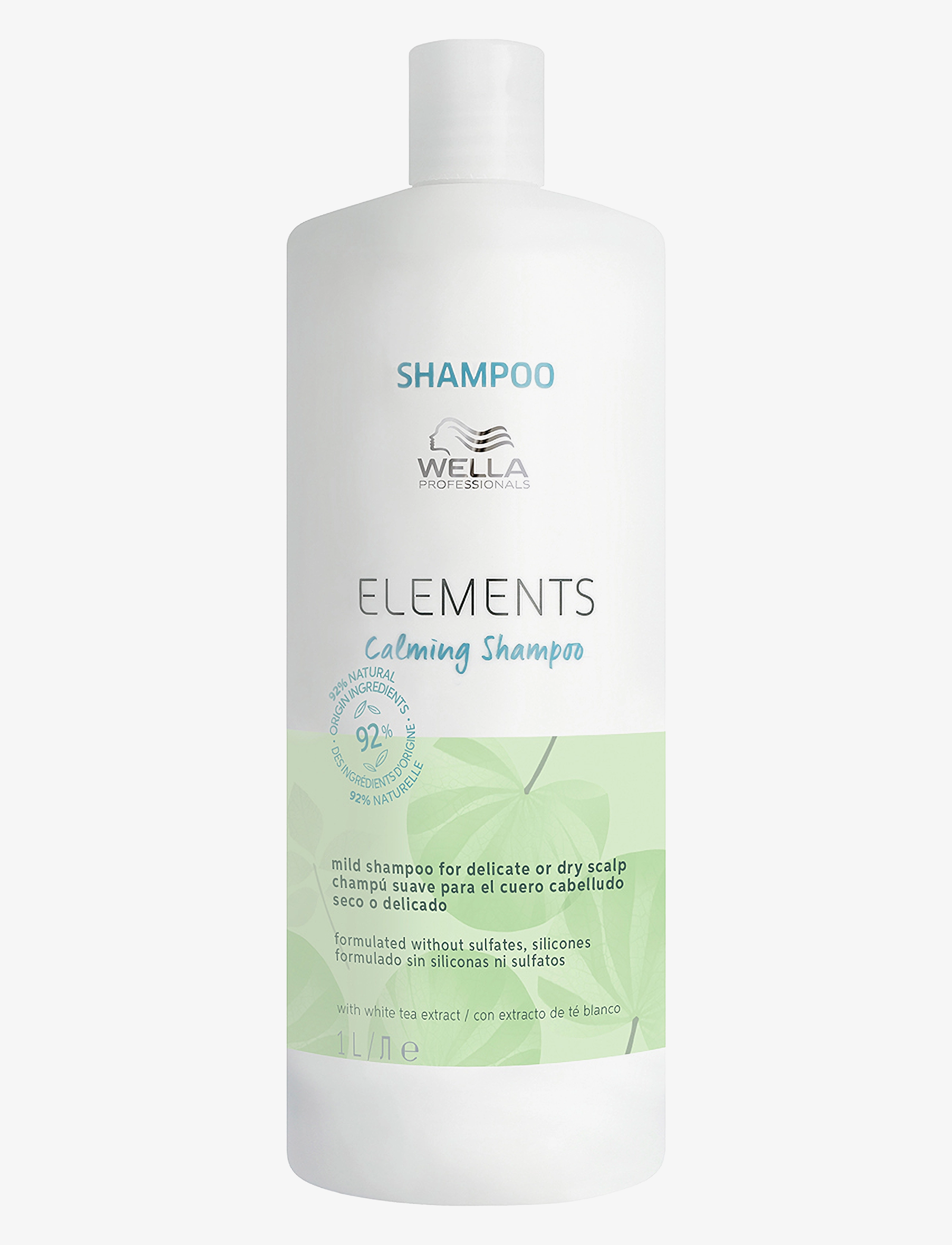Wella Professionals Elements Calm Shampoo 1L, Shampoo, Nude, Str: 1000 ml