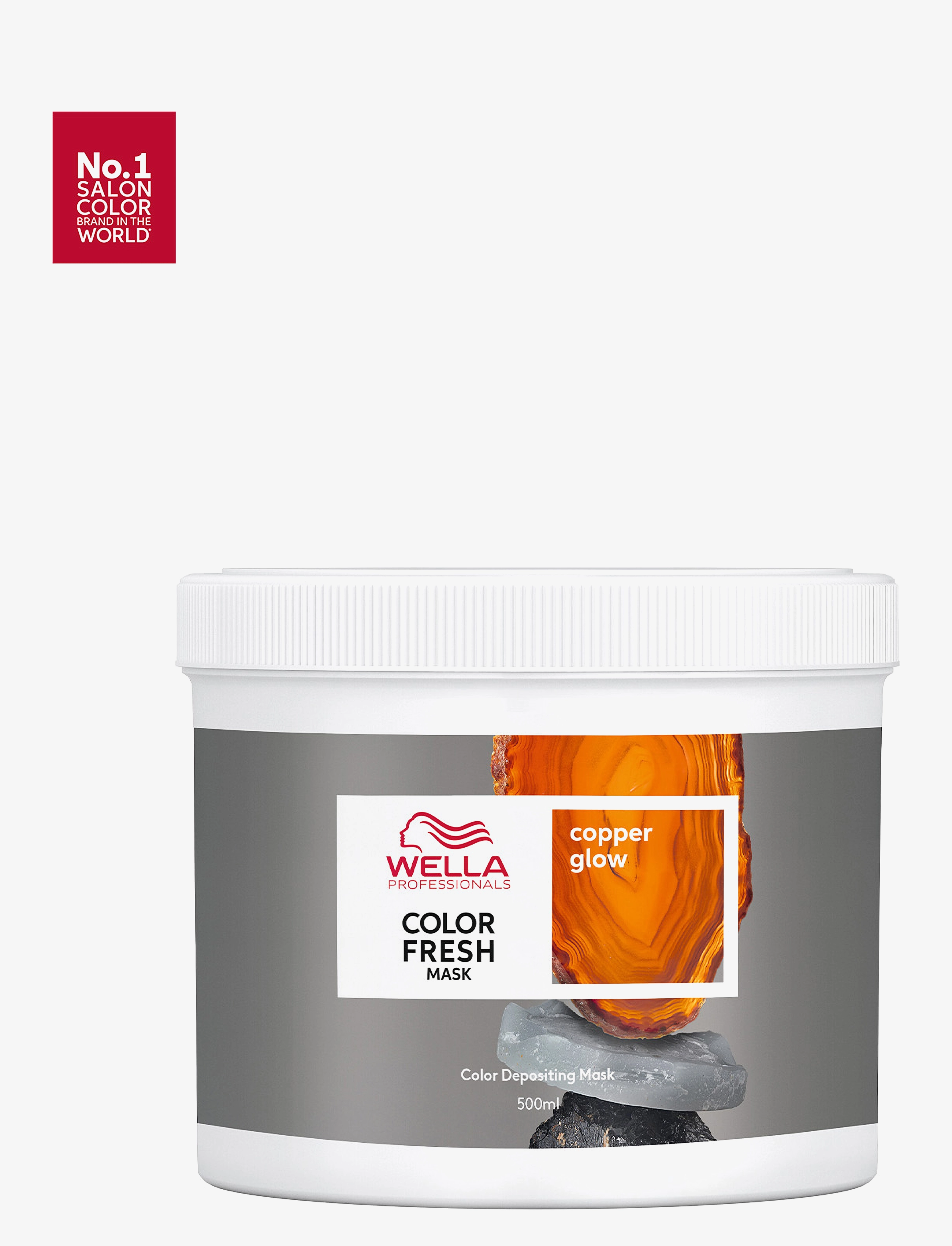 Wella Professionals Color Fresh Mask Copper Glow 500 Ml, Color Behandling, Nude, Str: 500 ML