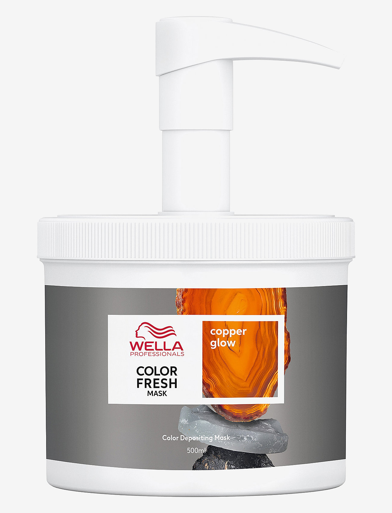 Wella Professionals - Wella Professionals Color Fresh Mask Copper Glow 500 ml - hårmasker - copper glow - 4