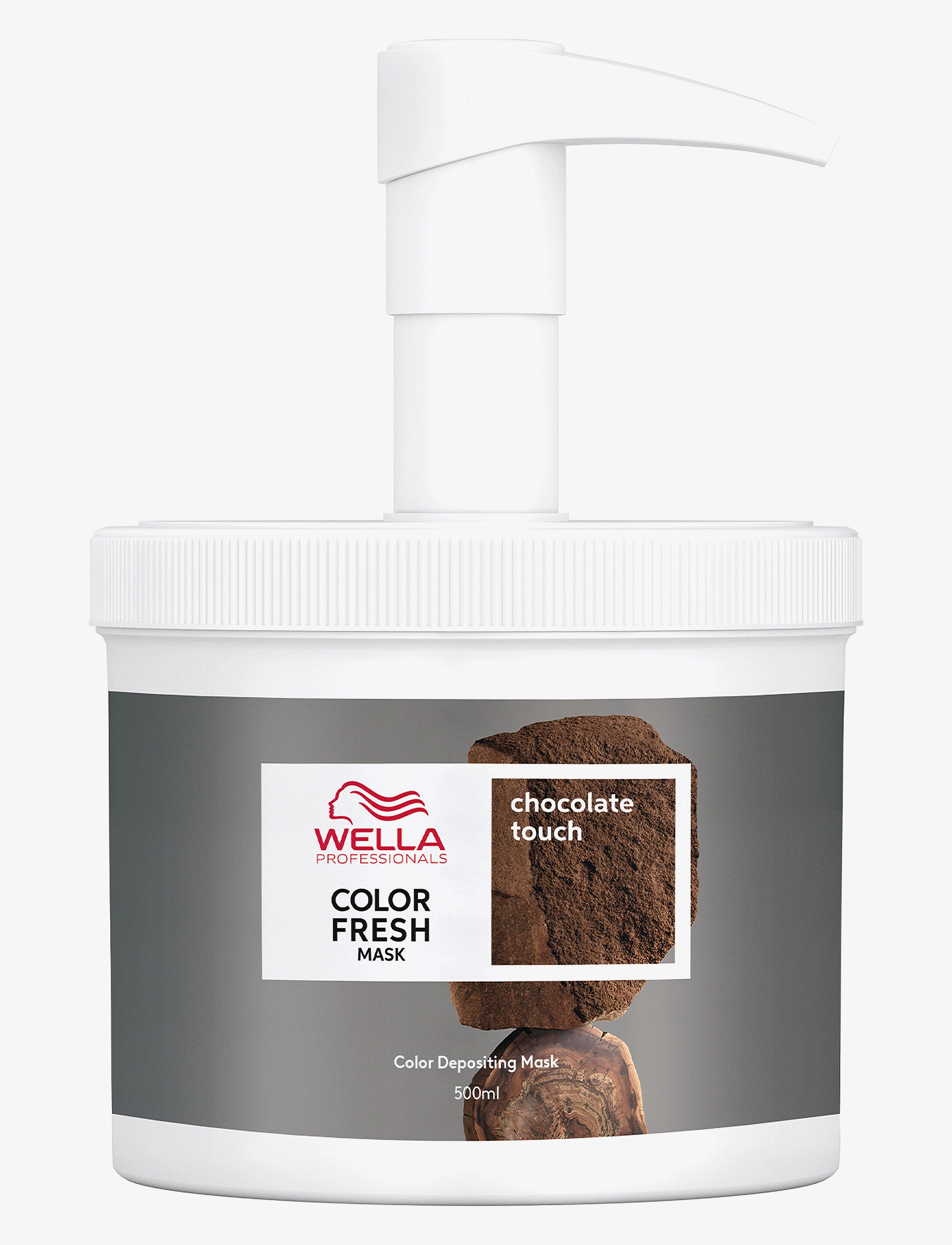 Wella Professionals - Wella Professionals Color Fresh Mask Chocolate Touch 500 ml - hårmasker - chocolate touch - 4