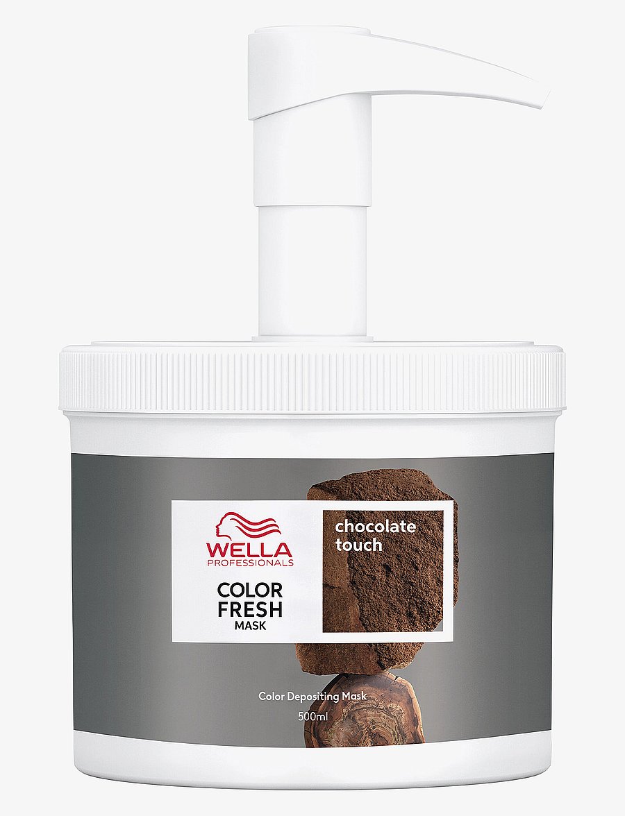 Wella Professionals - Wella Professionals Color Fresh Mask Chocolate Touch 500 ml - värvihooldused - chocolate touch - 4