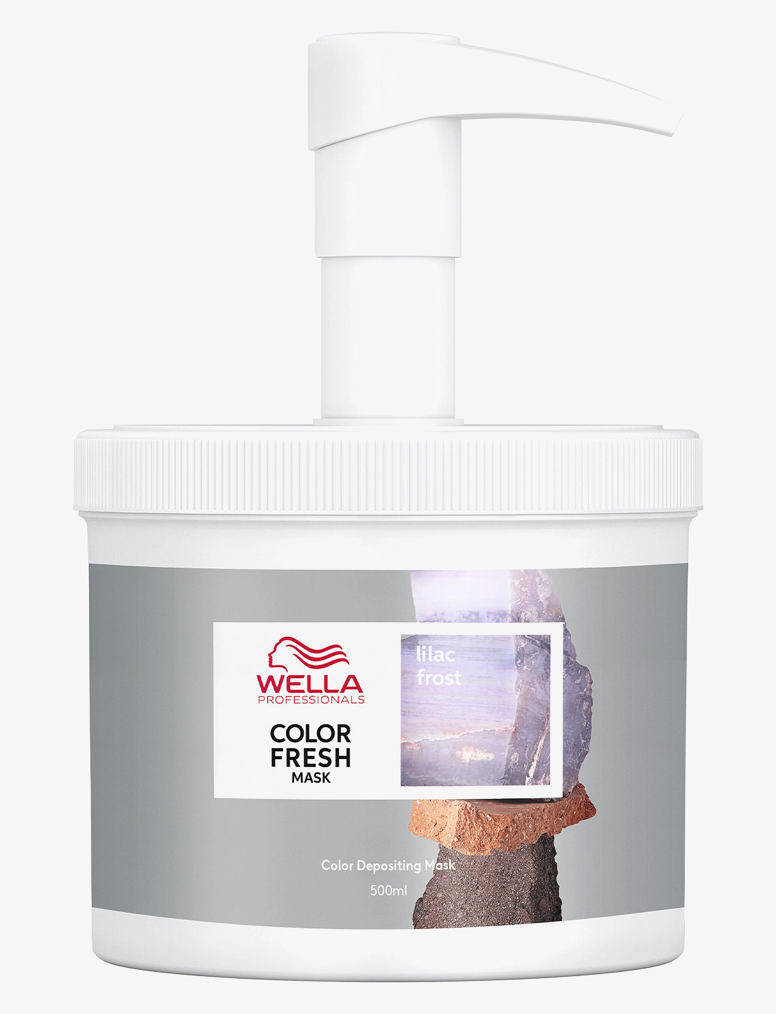 Wella Professionals - Wella Professionals Color Fresh Mask Lilac Frost 500 ml - värvihooldused - lilac frost - 4