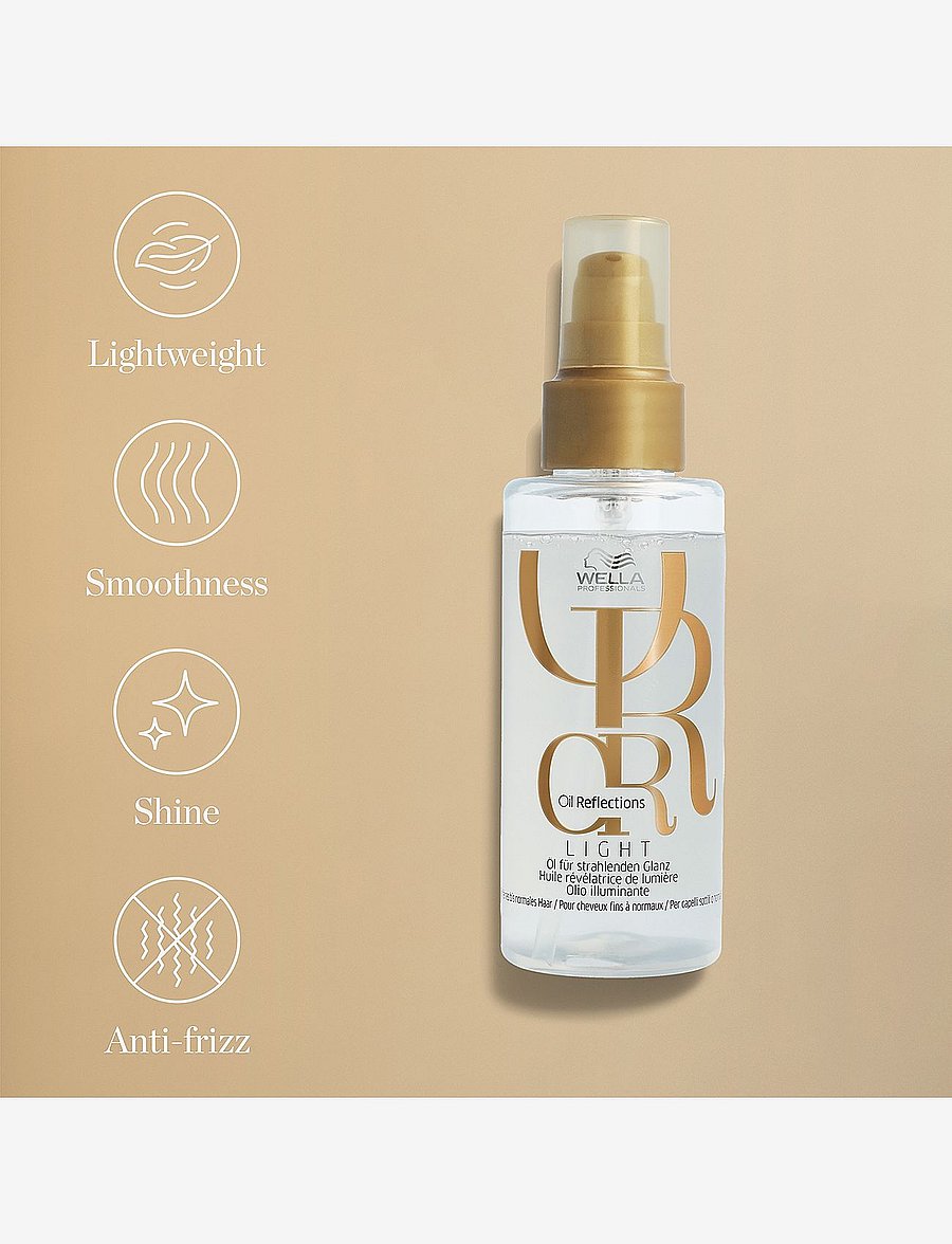 Wella Professionals - Wella Professionals Oil Reflections Light 100ml - håroljor - clear - 3