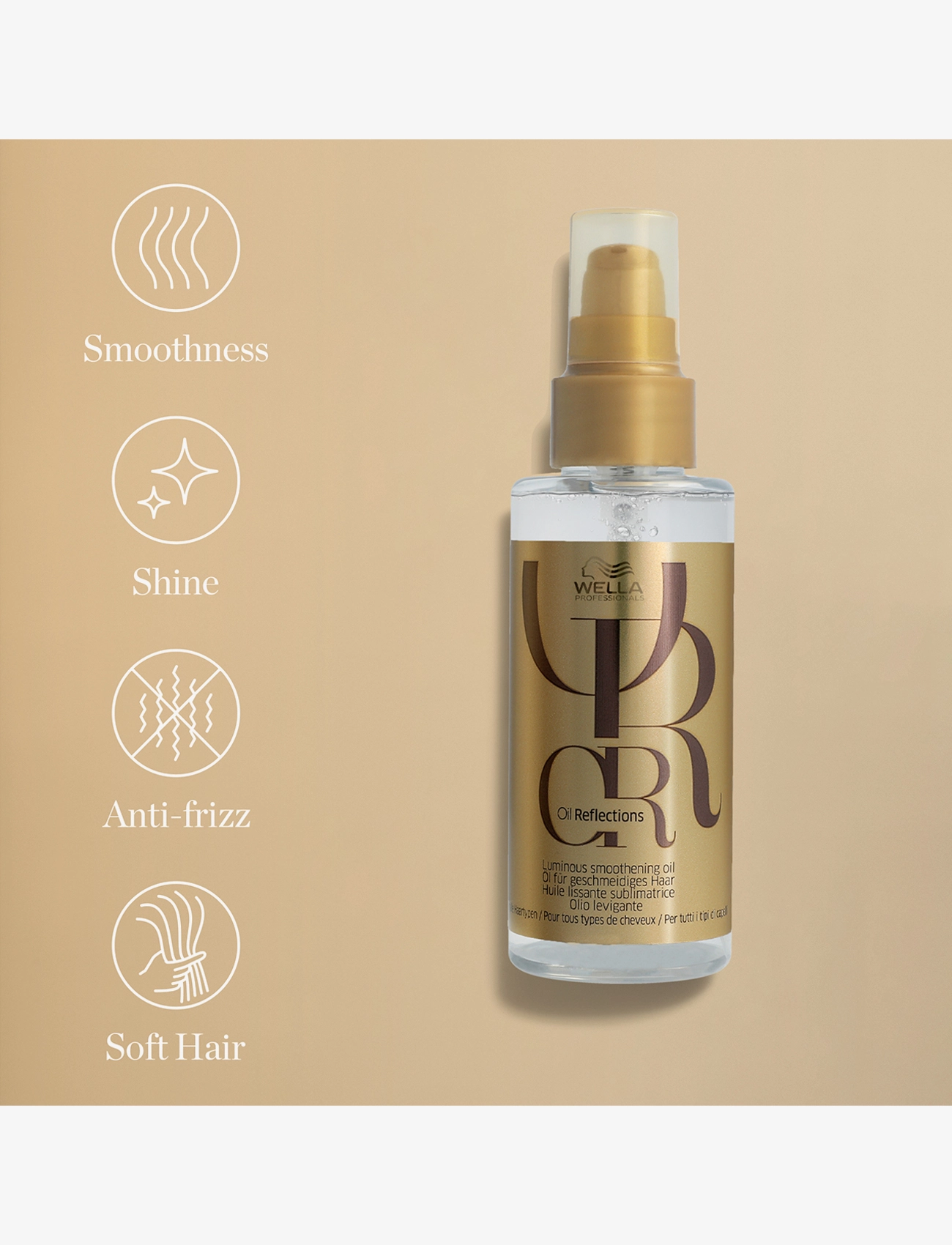 Wella Professionals - Oil Reflections Luminous Smoothening Oil 100ml - clear - 2