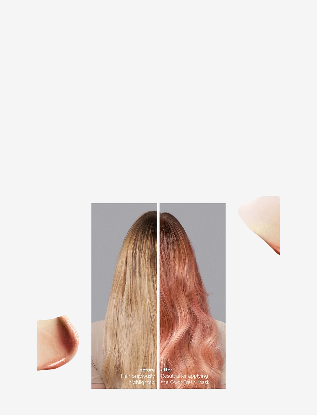 Wella Professionals - Wella Professionals Color Fresh Mask Peach BIush 150ml - hårmasker - peach blush - 2