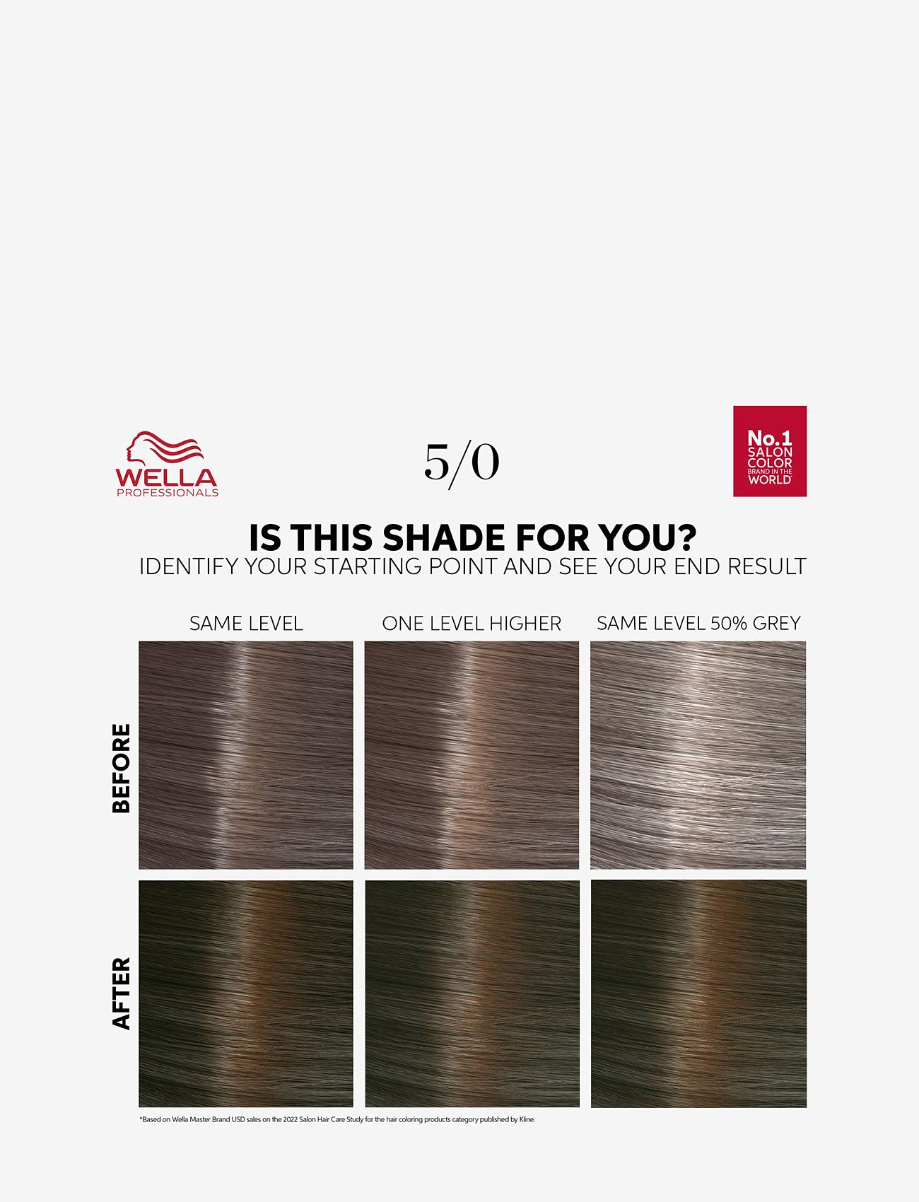 Wella Professionals - Wella Professionals Color Touch Pure Naturals Light Brown 5/0 130 ml - permanent hårfärg - light brown - 1