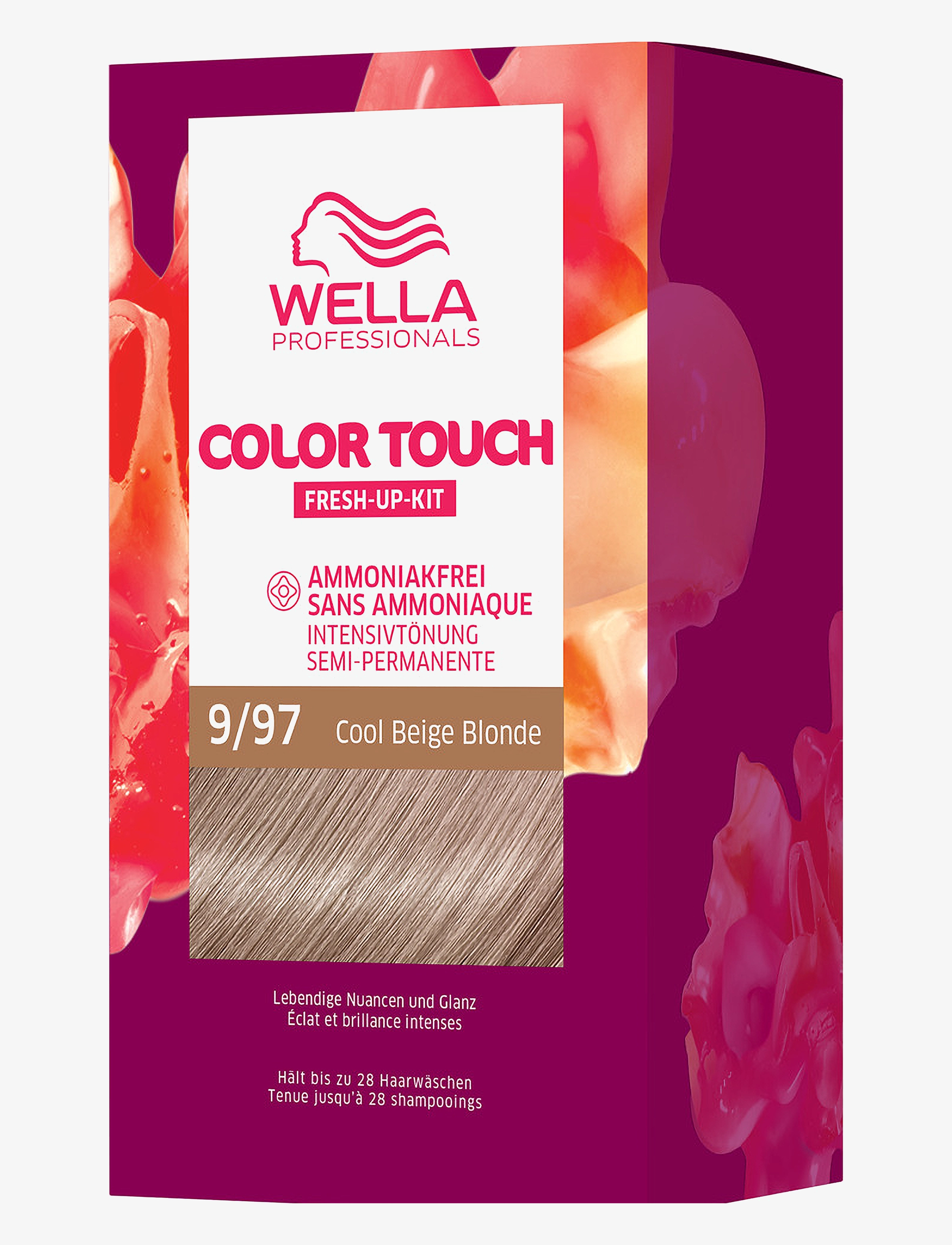 Wella Professionals Wella Professionals Color Touch Rich Natural Cool Beige Blonde 9/97 130 ml - Püsijuuksevärvid - COOL BEIGE BLONDE / clear