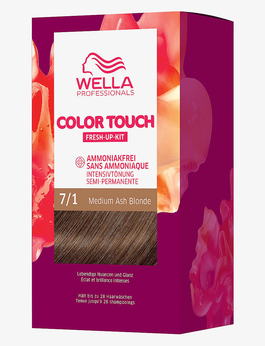 Wella Professionals - Wella Professionals Color Touch Rich Natural Medium Ash Blonde 7/1 130 ml - püsijuuksevärvid - medium ash blonde - 0
