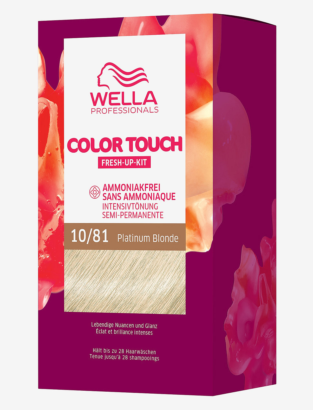 Wella Professionals - Wella Professionals Color Touch Rich Natural Platinum Blonde 10/81 130 ml - permanent hårfärg - platinum blonde - 0