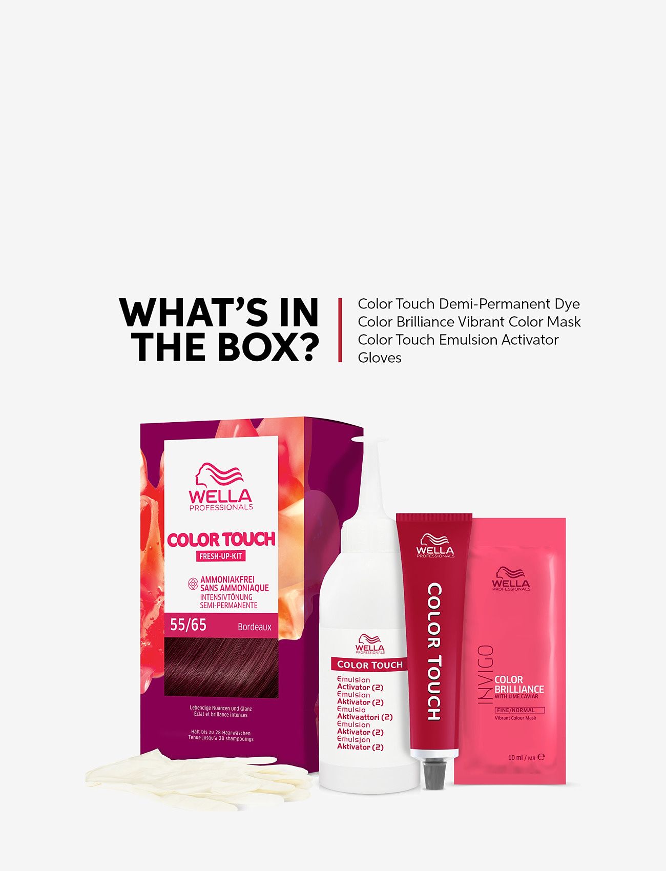 Wella Professionals - Wella Professionals Color Touch Rich Natural Platinum Blonde 10/81 130 ml - permanent hårfärg - platinum blonde - 4