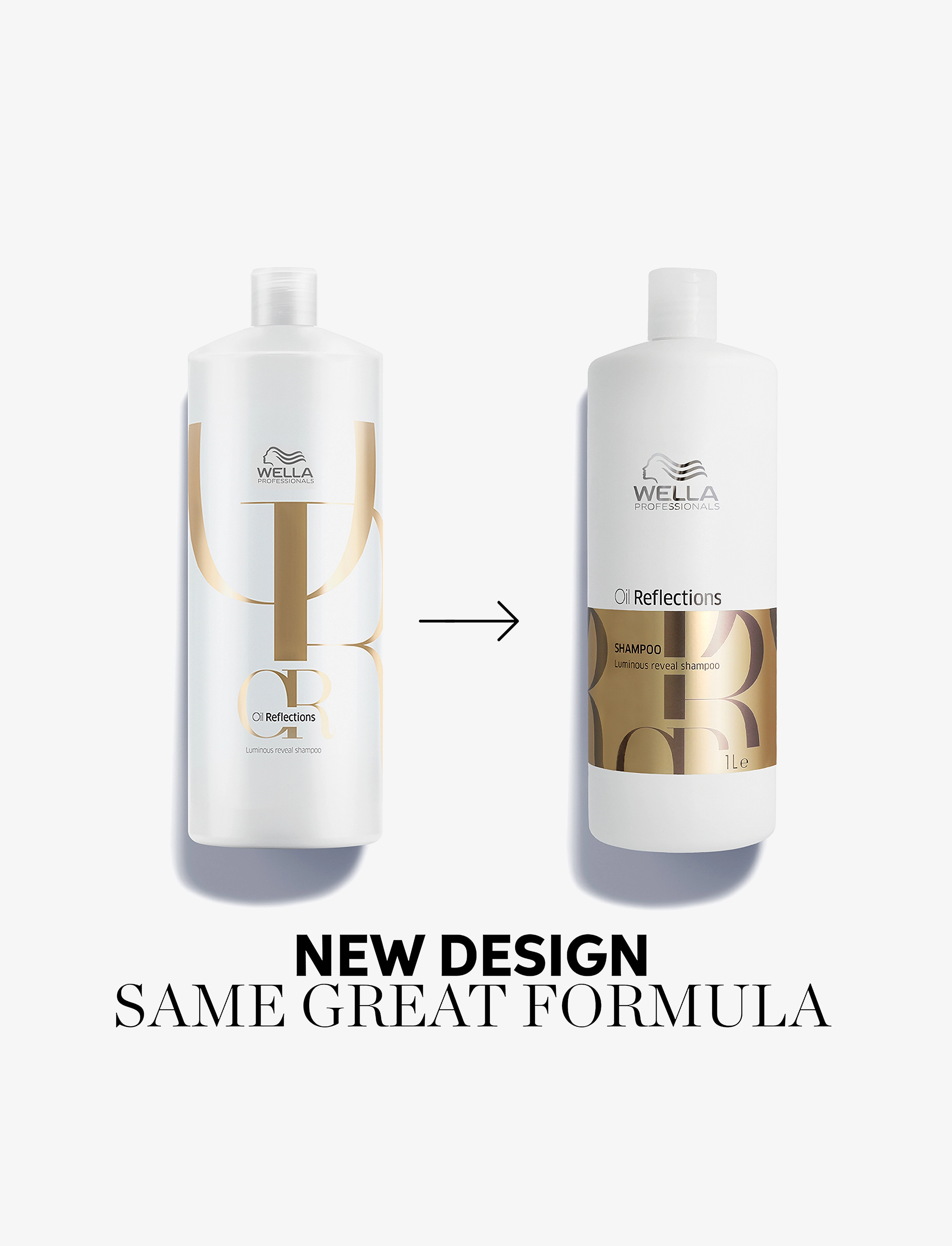 Wella Professionals - Oil Reflections Shampoo 1000ml - shampoo - clear - 4
