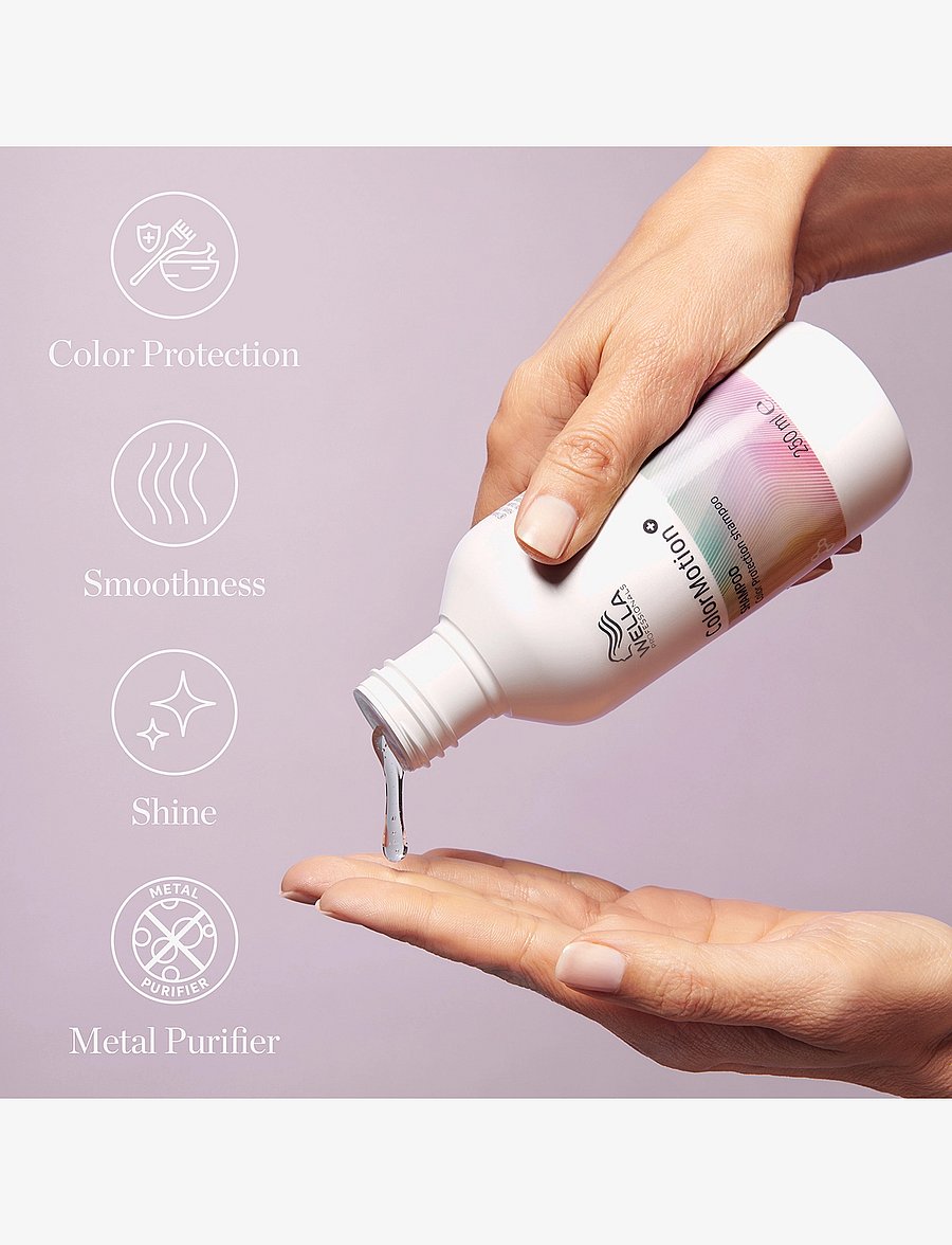 Wella Professionals - Wella Professionals ColorMotion+ Color Protection Shampoo 250 ml - shampoo - clear - 3