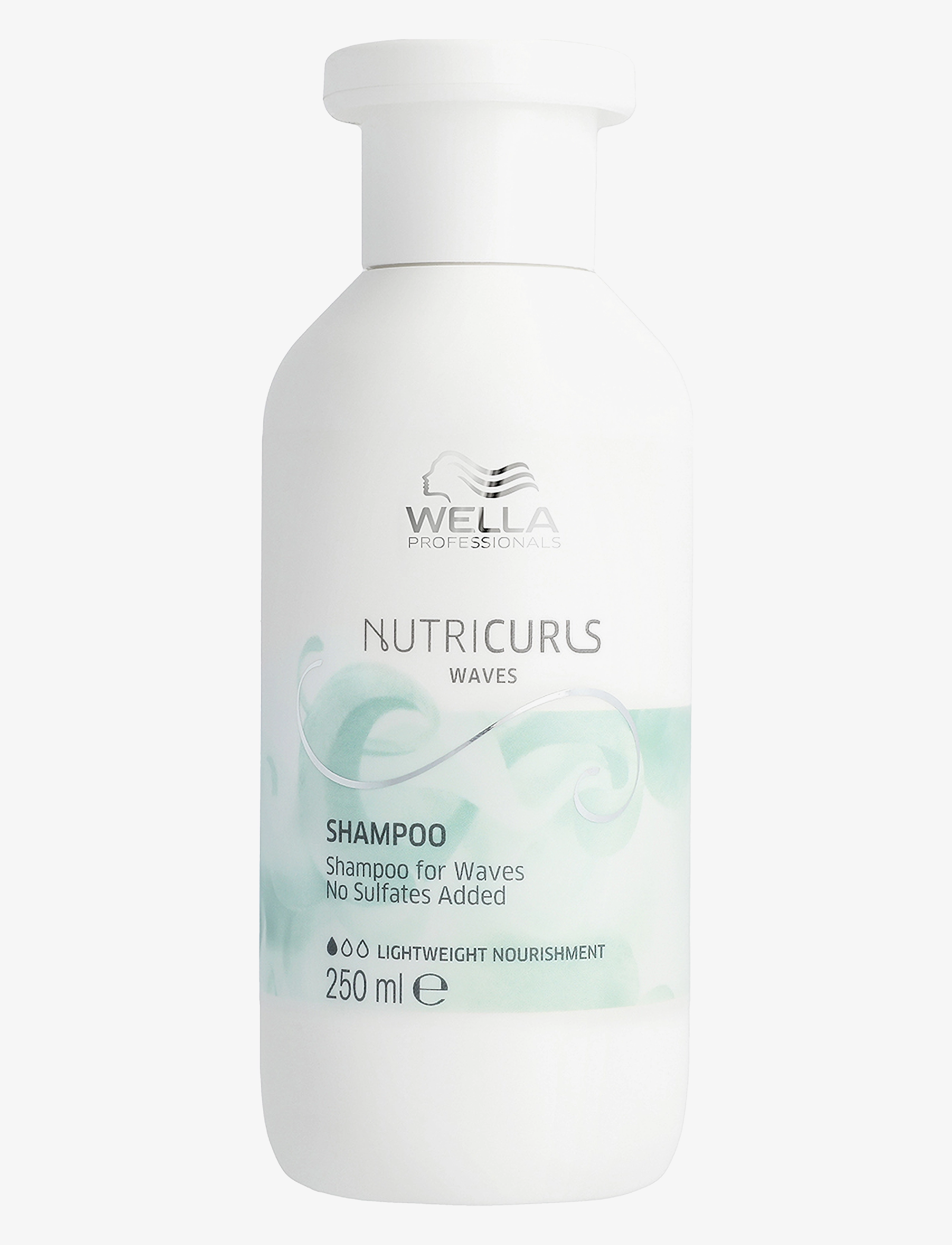 Wella Professionals Nutricurls Shampoo Waves 250Ml, Shampoo, Nude, Str: 250 ml
