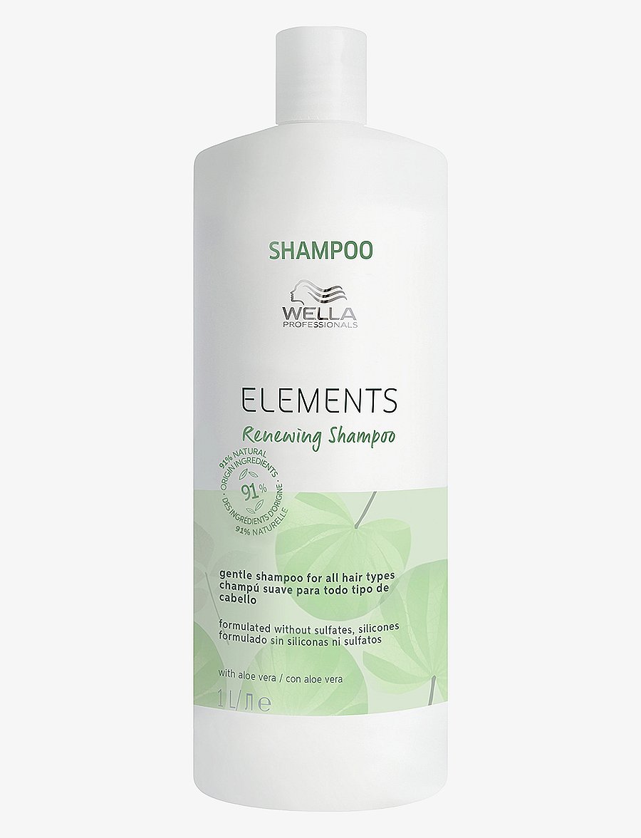 Wella Professionals - Wella Professionals Elements Renewing Shampoo 1000 ml - Šampoon - clear - 0