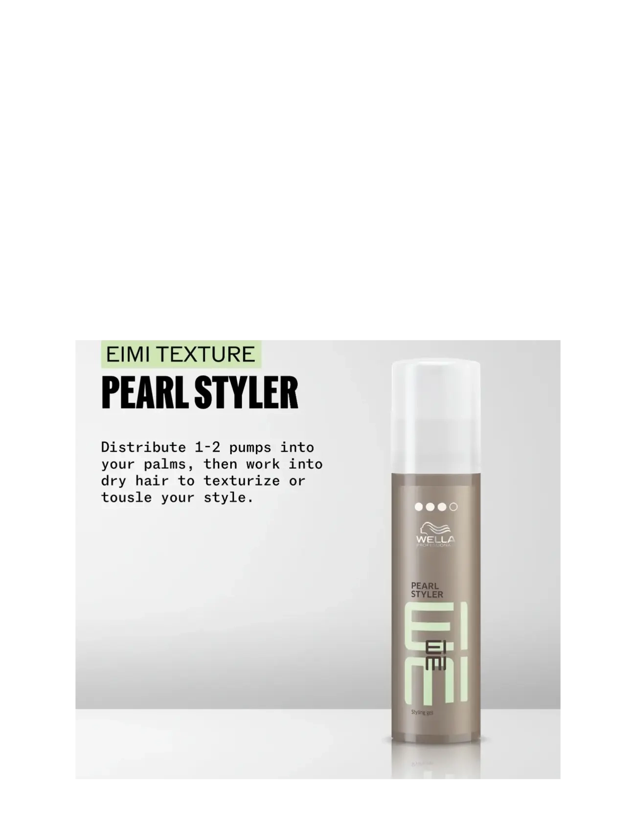 Wella Professionals - EIMI Pearl Styler 100ml - gelé - no colour - 1