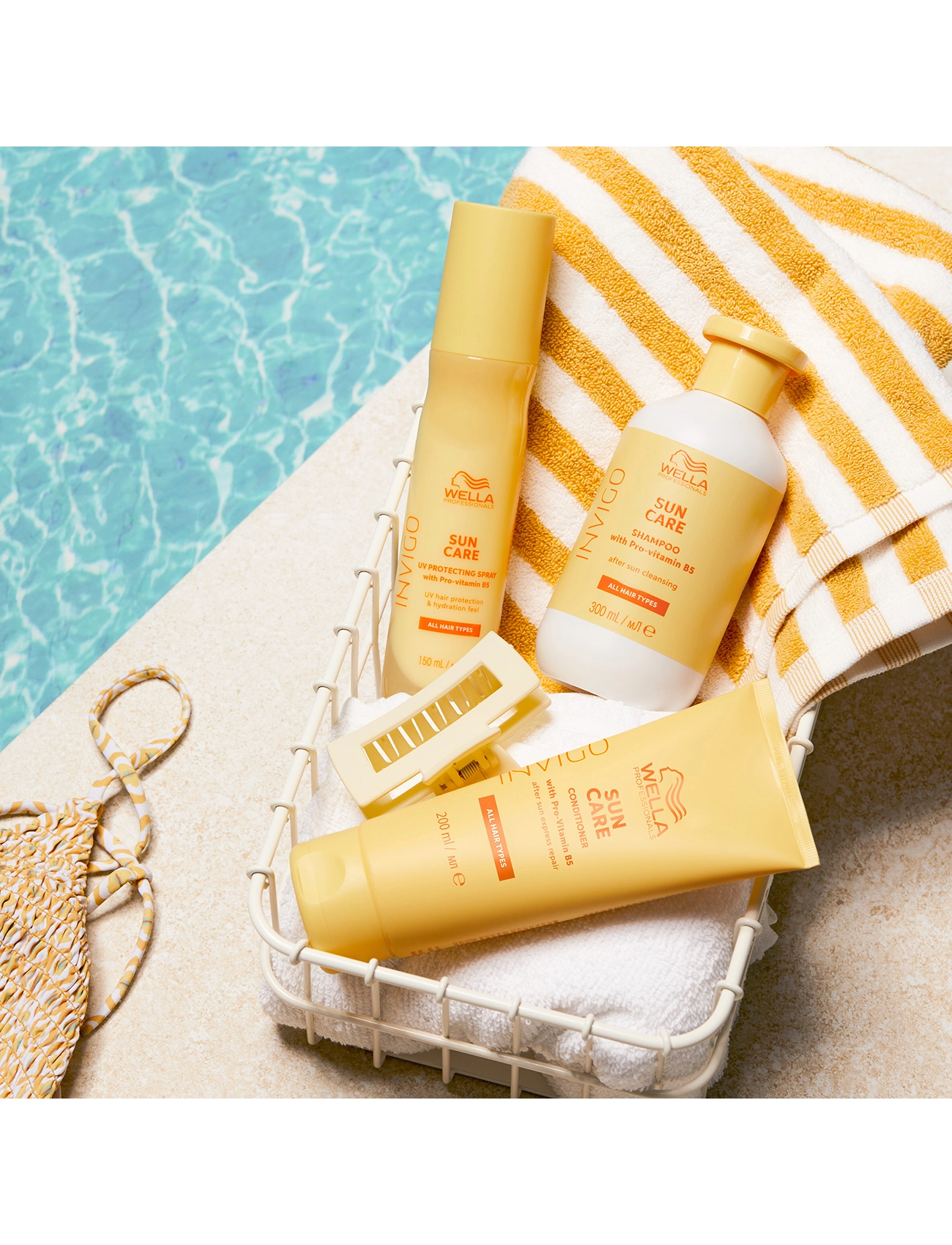 Wella Professionals Wella Professionals Invigo Sun After Sun Cleansing Shampoo 300 ml, 250 ml, Nude, Pleje > Shampoo, Dame