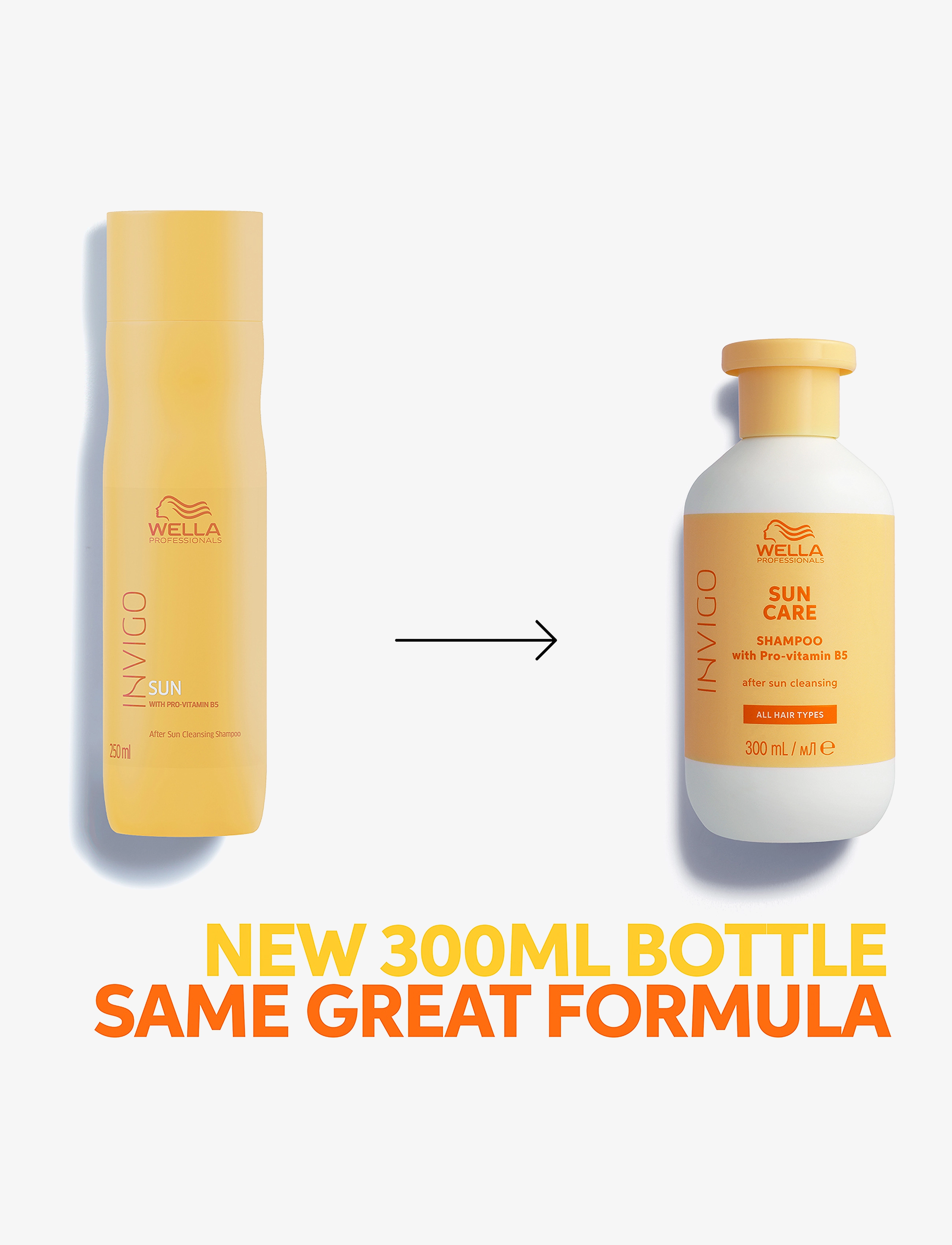 Wella Professionals - Wella Professionals   Invigo Sun After Sun Cleansing Shampoo 300 ml - sommerens hårprodukter - clear - 5