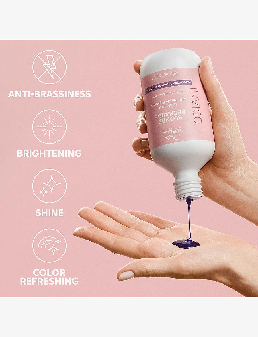 Wella Professionals - Invigo Cool Blond Shampoo - Šampoon - no colour - 2