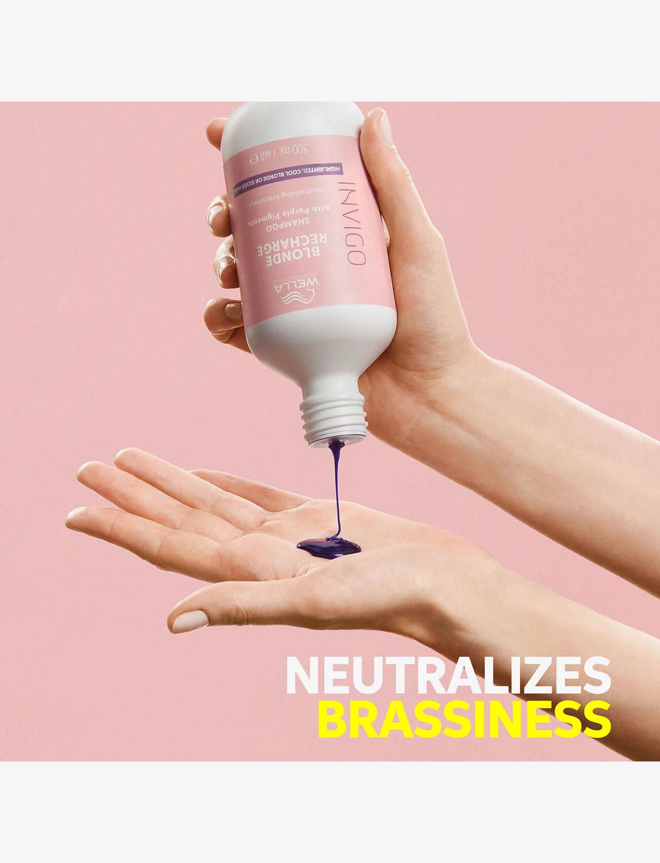 Wella Professionals - Invigo Cool Blond Shampoo - shampoo - no colour - 3