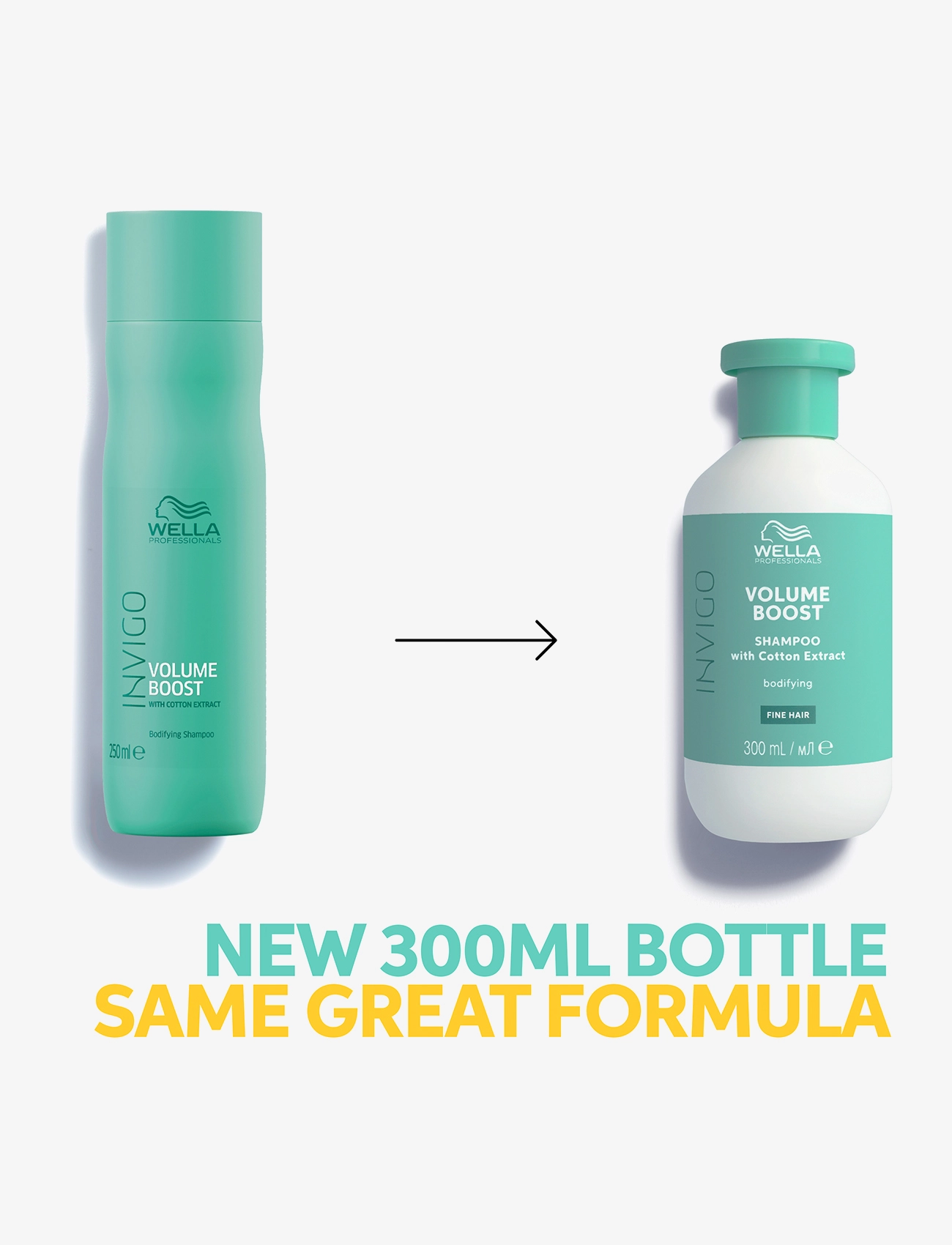 Wella Professionals - Wella Professionals Invigo Volume Boost Shampoo Fine Hair 300 ml - Šampoon - clear - 5