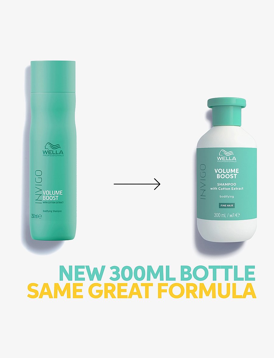 Wella Professionals - Wella Professionals Invigo Volume Boost Shampoo Fine Hair 300 ml - Šampoon - clear - 5