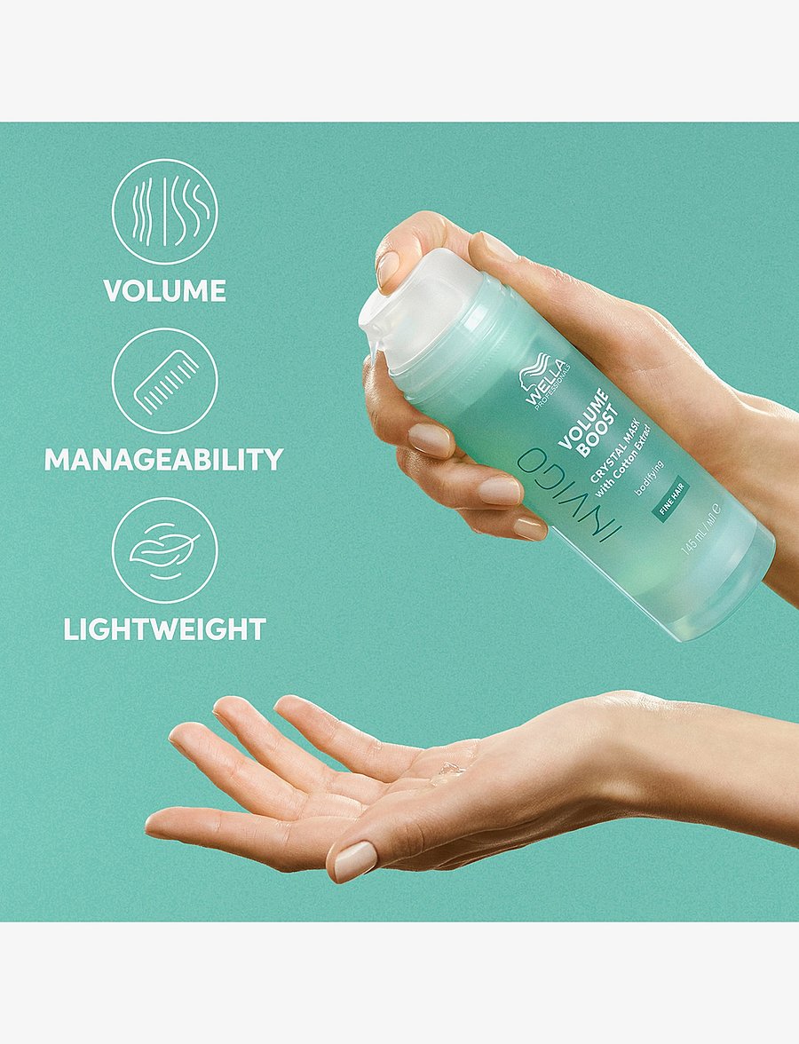 Wella Professionals - INVIGO Volume Clear Treat 145ml - hårkur - clear - 3