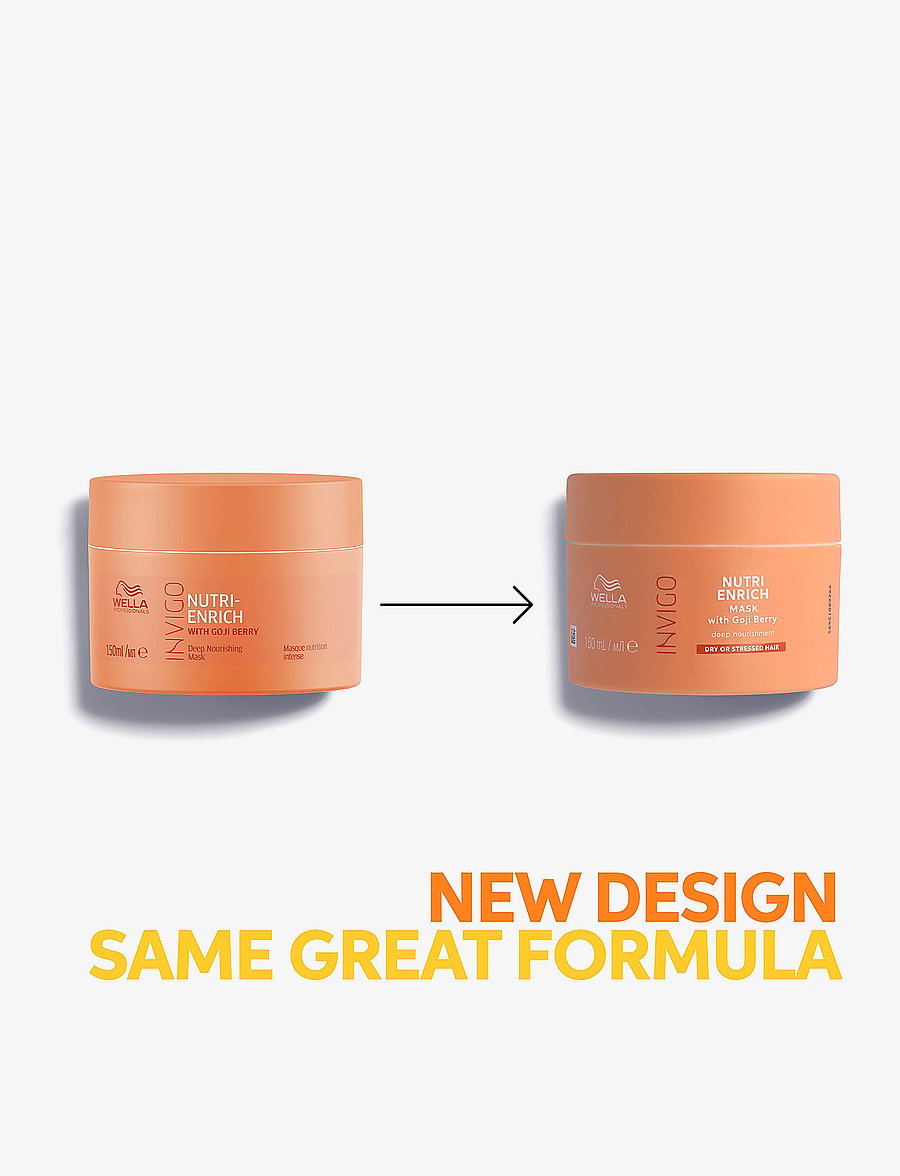 Wella Professionals - Wella Professionals Invigo Nutri Enrich Mask Dry Hair 150 ml - juuksemaskid - clear - 5