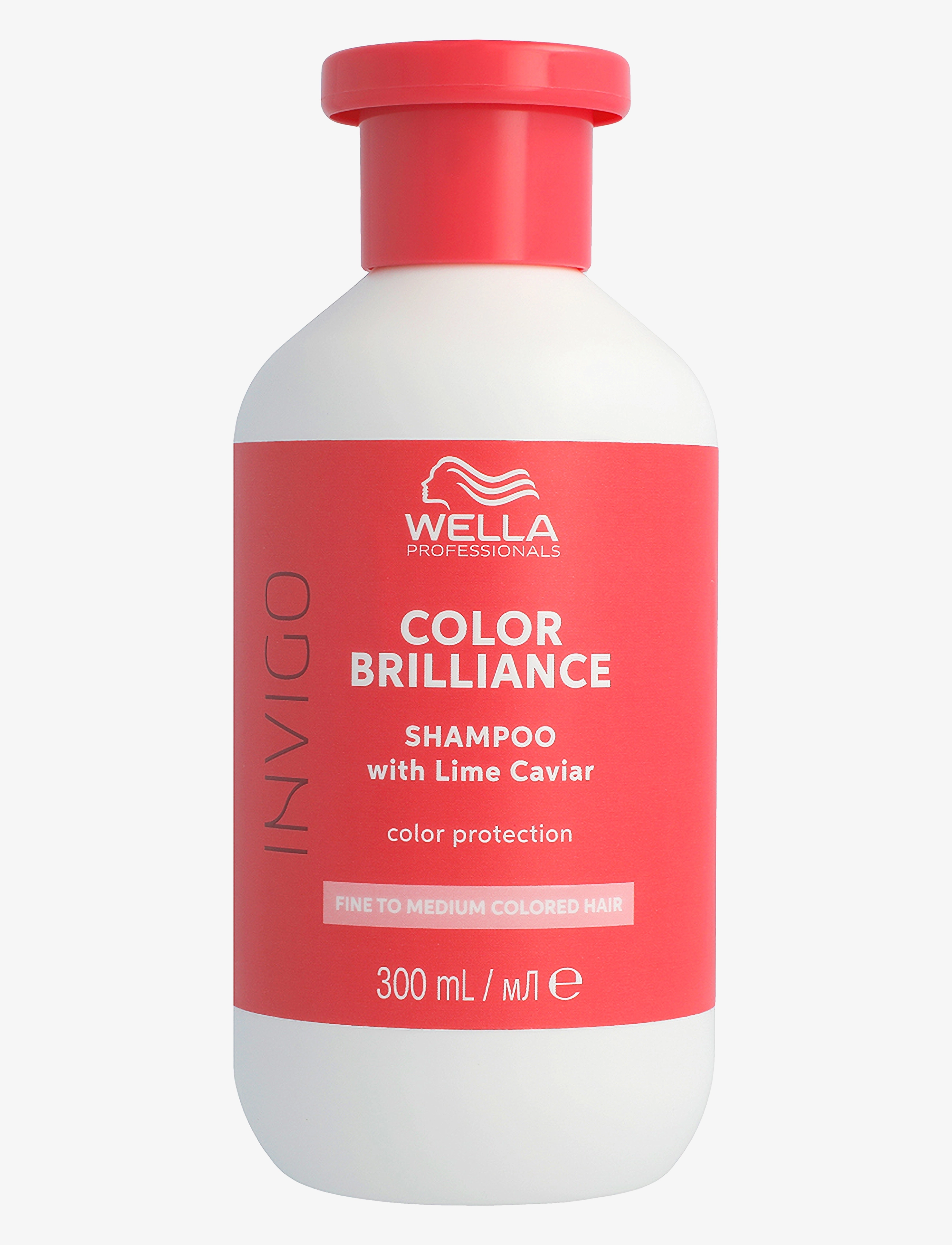 Wella Professionals Invigo Color Brilliance Shampoo Fine Hair 300 Ml, Shampoo, Nude, Str: 250 ml