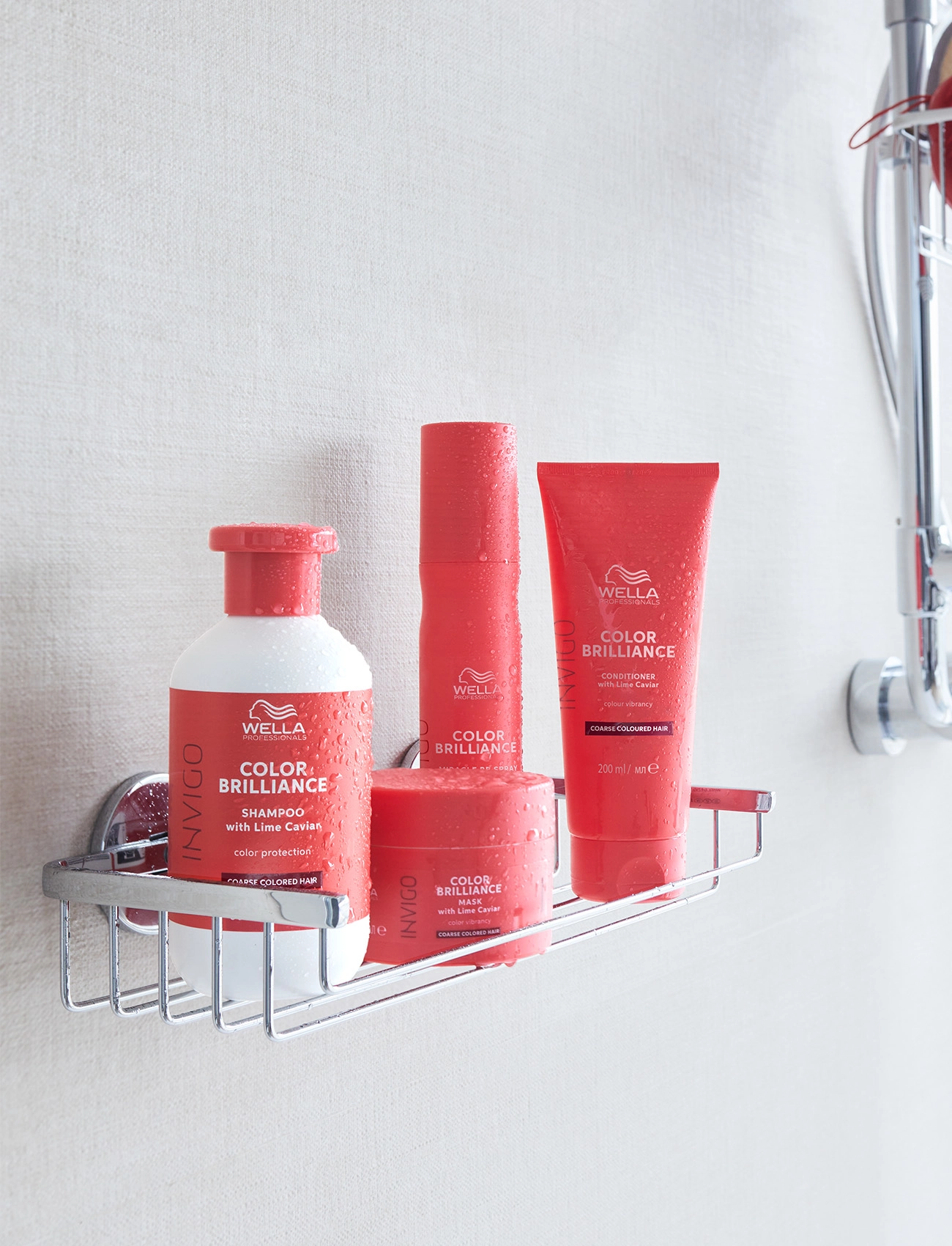Wella Professionals Wella Professionals Invigo Color Brilliance Shampoo Coarse Hair 300 ml, 250 ml, Nude, Pleje > Shampoo, Dame