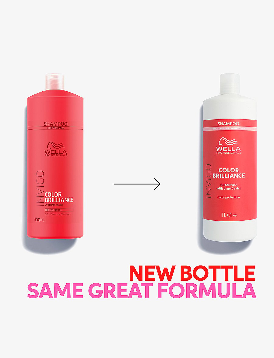 Wella Professionals - INVIGO Brilliance Shamp Fine 1000ml - Šampoon - clear - 5