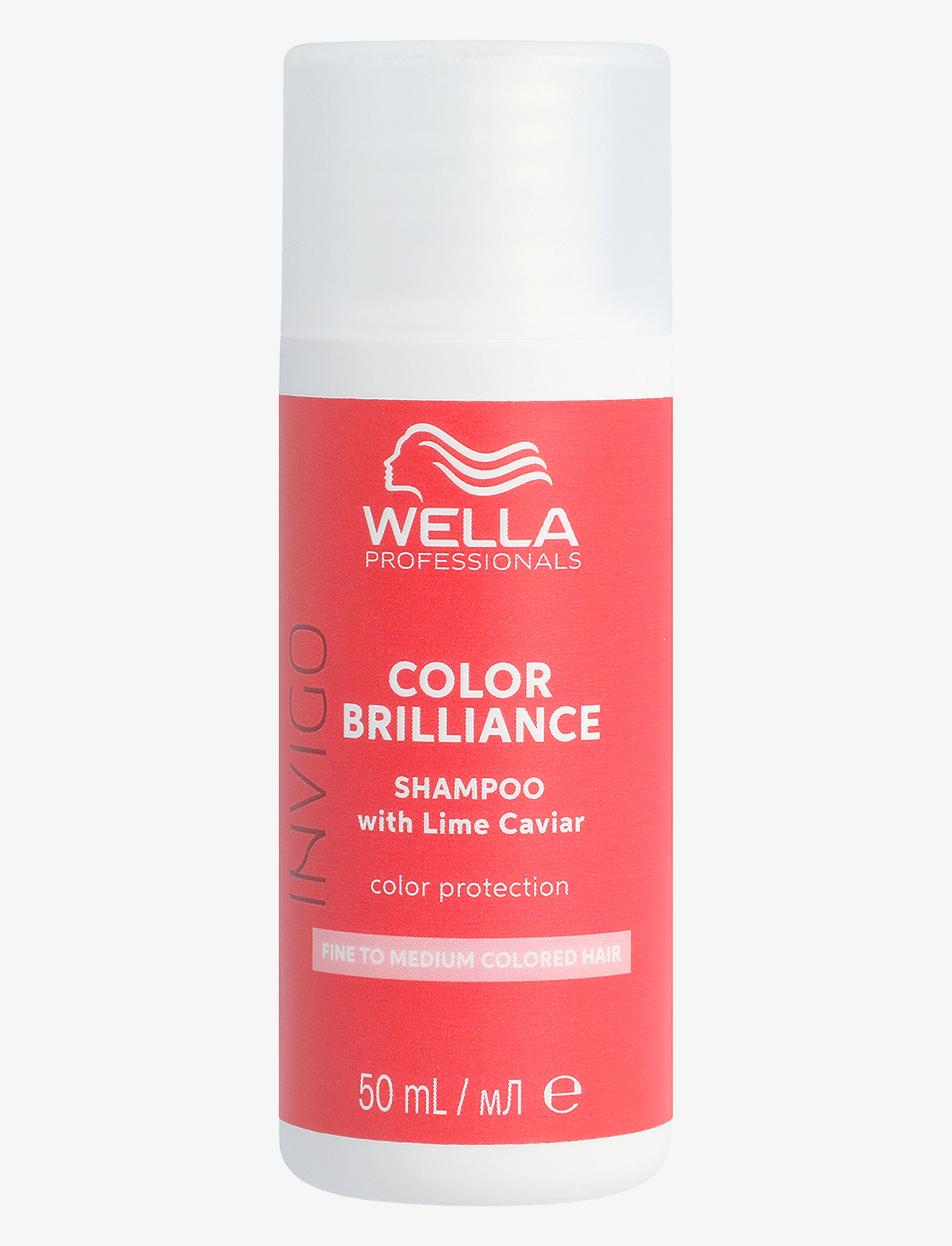 Wella Professionals Invigo Color Brilliance Shampoo Fine Hair 50 Ml, Shampoo, Nude, Str: 50 ml