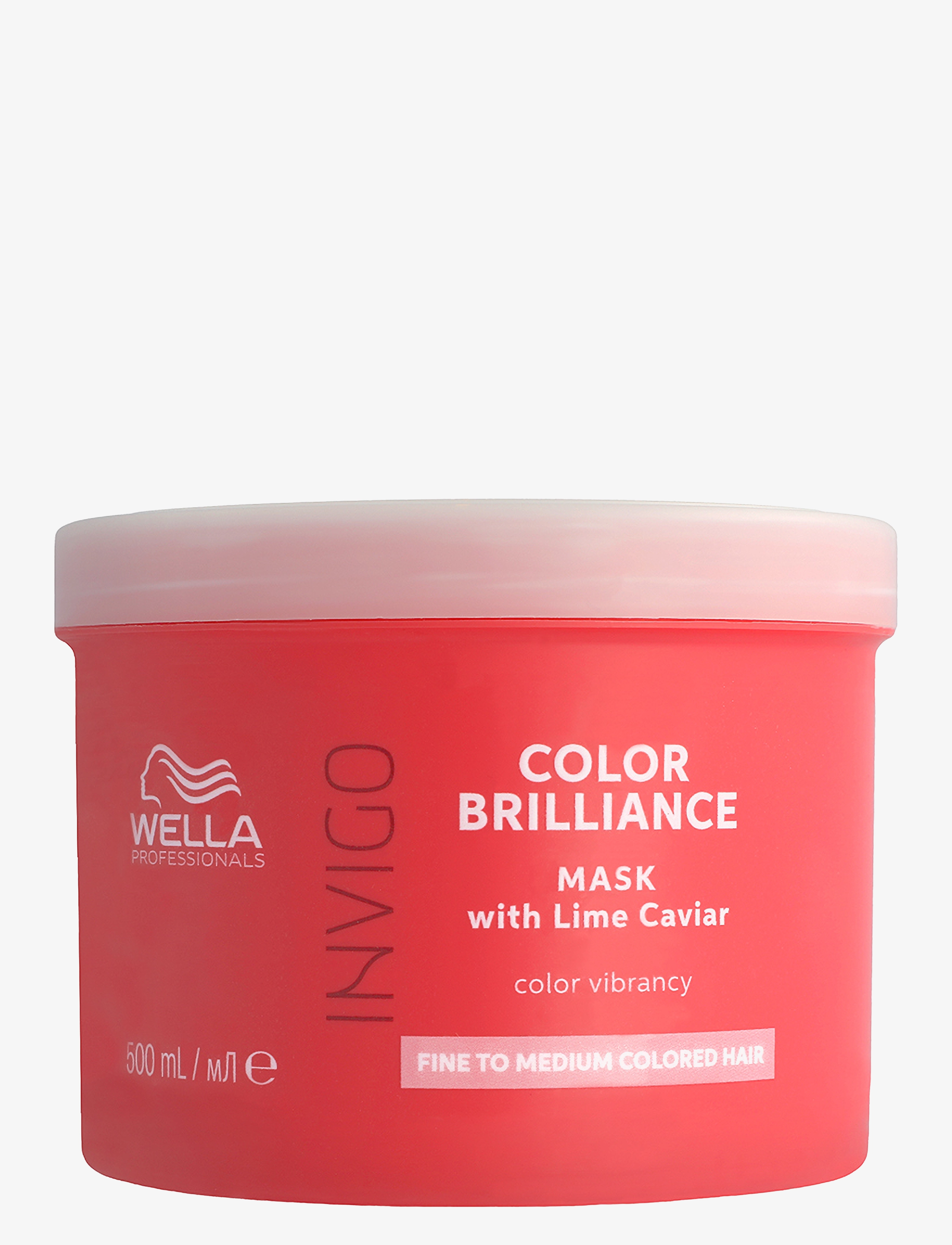 Wella Professionals Invigo Color Brilliance Mask Fine Hair 500 ml - Hårprodukter - CLEAR / undefined