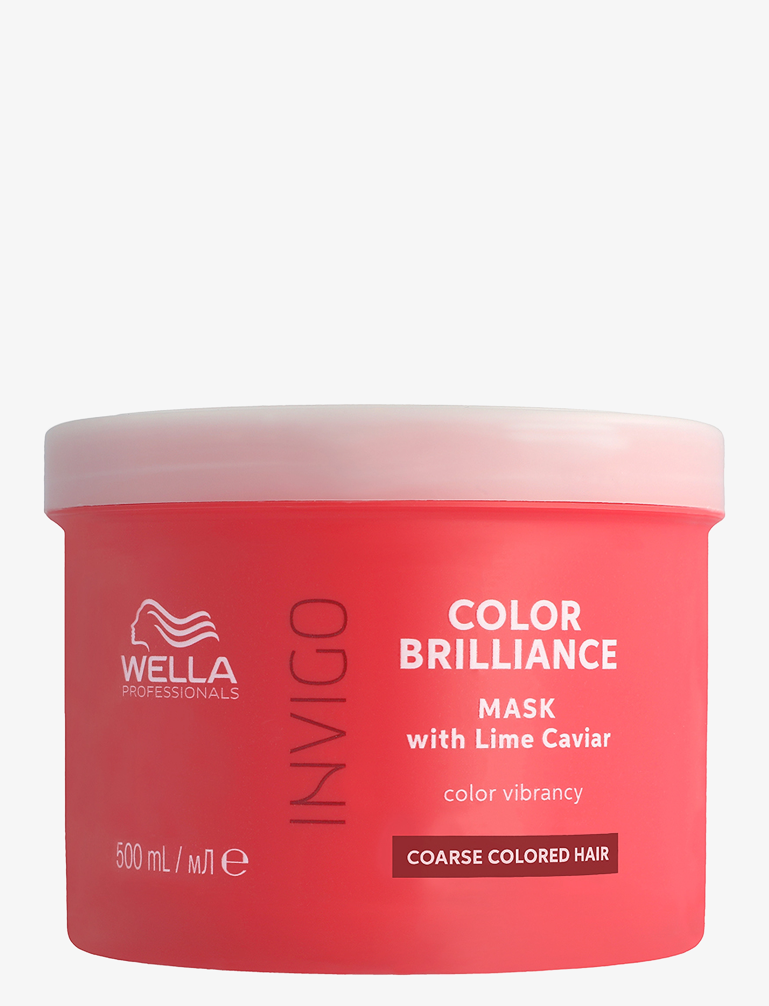 Wella Professionals Invigo Color Brilliance Mask Coarse Hair 500 ml - Hårprodukter - CLEAR / undefined