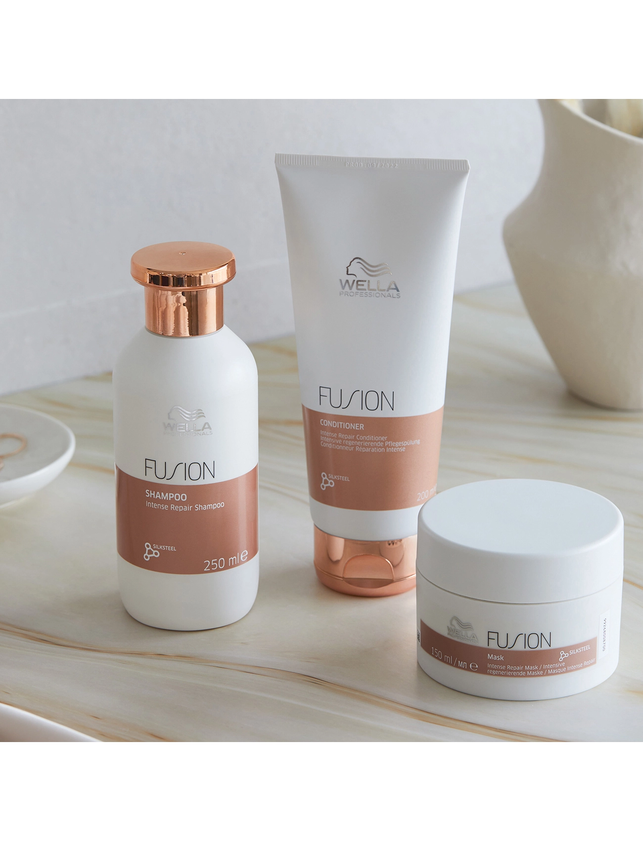 Wella Professionals Wella Professionals Fusion Intense Repair Mask 150ml, 150 ml, Nude, Pleje > Hårmasker, Dame
