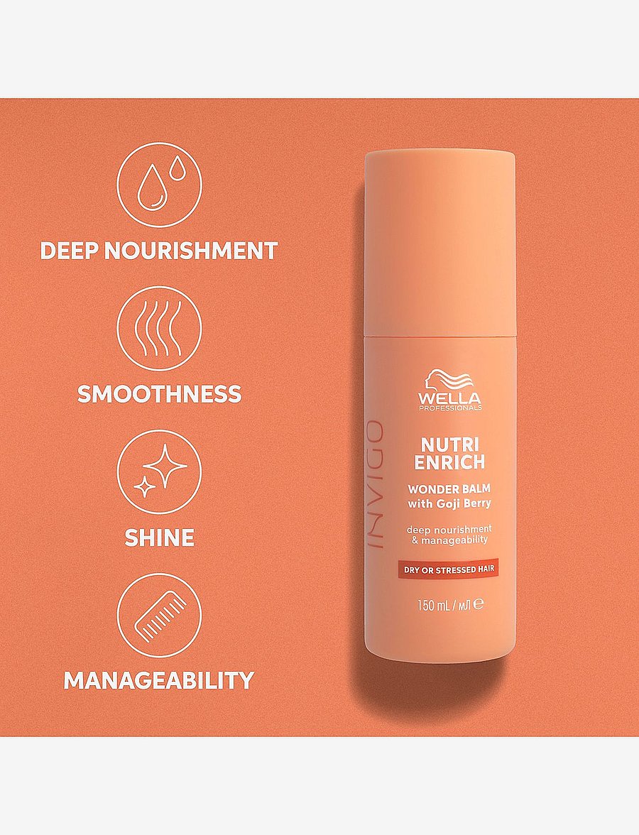 Wella Professionals - Wella Professionals Invigo Nutri Enrich Wonder Balm 150 ml - juukseseerumid - clear - 2