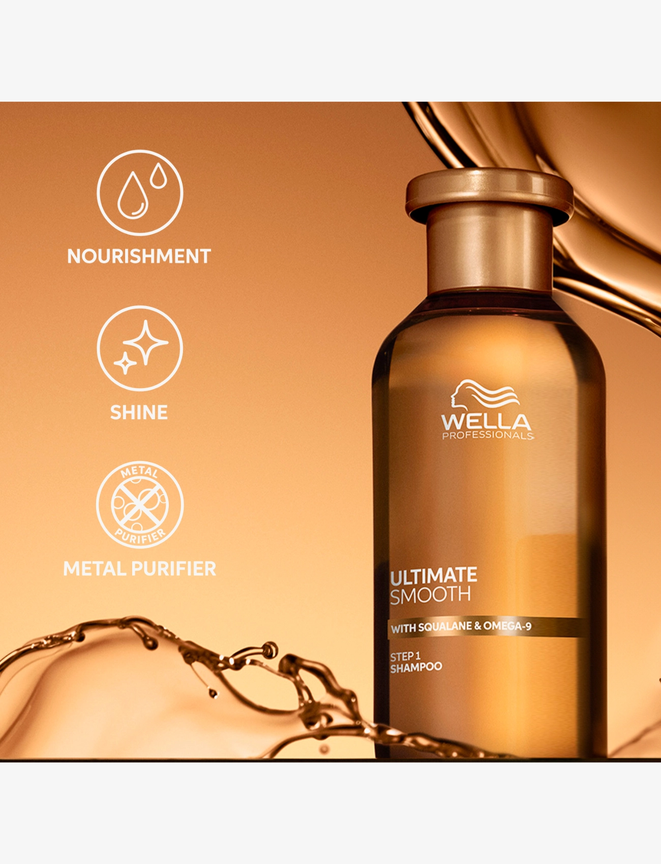 Wella Professionals - Wella Professionals Ultimate Smooth Shampoo 250ml - Šampūni - none - 2