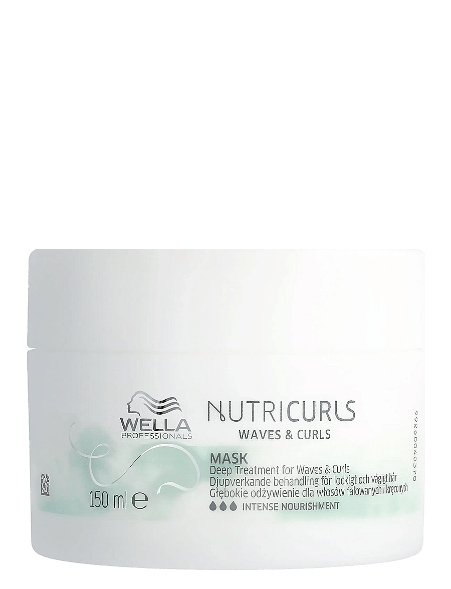 Wella Professionals - Wella Professionals Nutricurls Mask 150ml - juuksemaskid - clear - 1