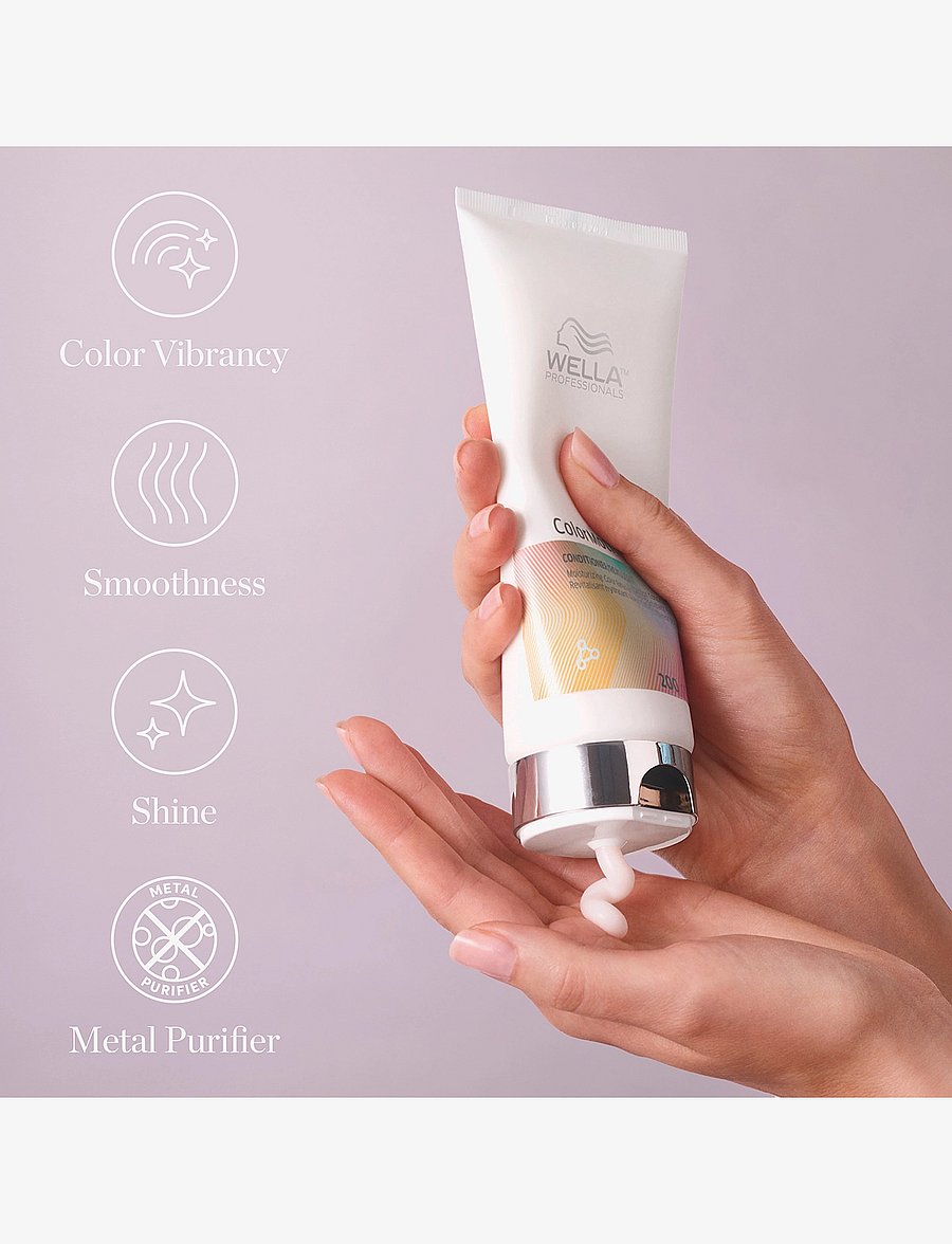 Wella Professionals - Wella Professionals ColorMotion+ Moisturizing Color Reflection Conditioner 200ml - palsam - clear - 3