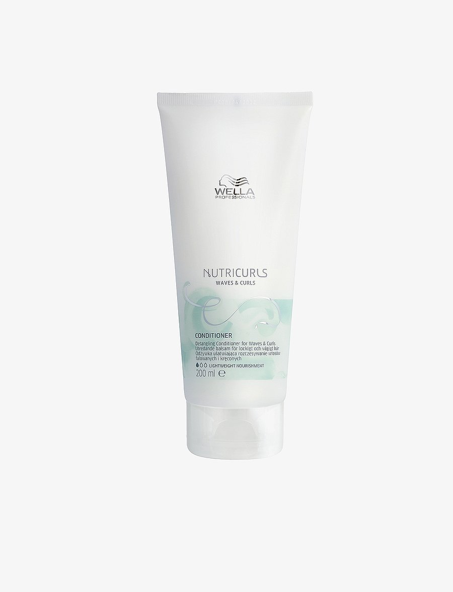 Wella Professionals - Nutricurls Detangling Conditioner 200ml - palsam - clear - 1