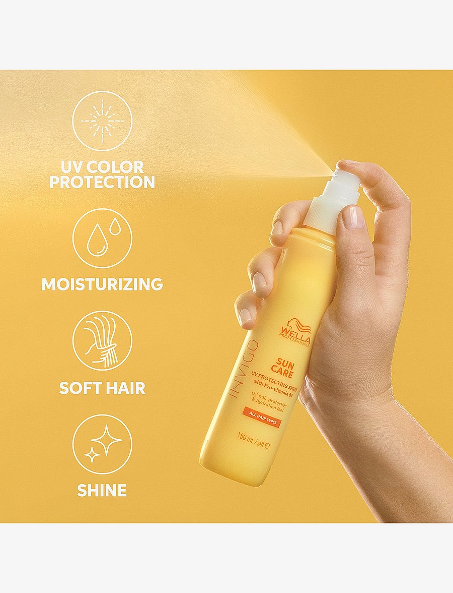 Wella Professionals - Wella Professionals Invigo Sun Protect Spray 150 ml - juustele - clear - 3