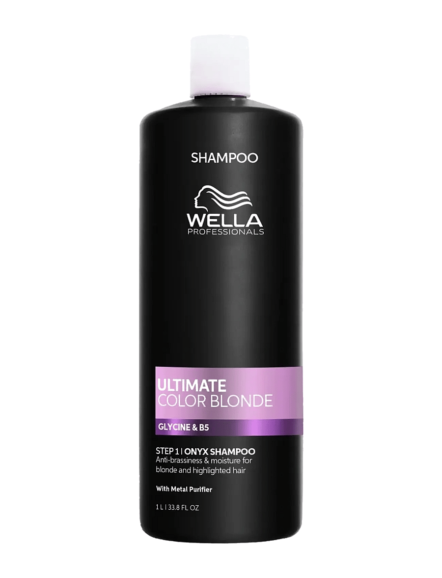 Wella Professionals - Wella Professionals Ultimate Color Blonde Shampoo 1000ml - hõbešampoon - no color - 0