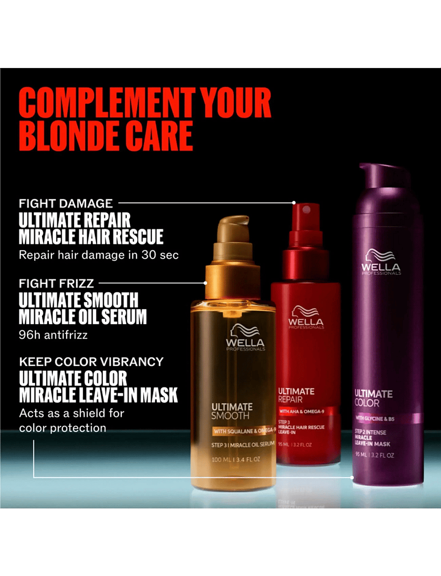 Wella Professionals - Wella Professionals Ultimate Color Blonde Shampoo 1000ml - hõbešampoon - no color - 4