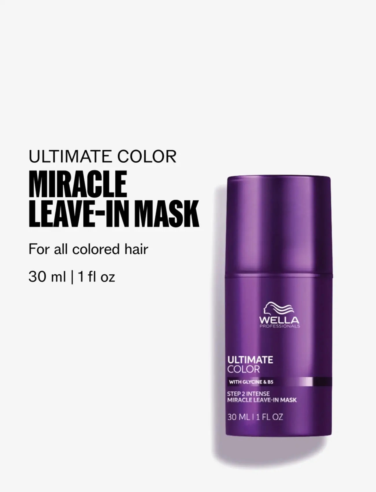 Wella Professionals - Wella Professionals Ultimate Color Leave-In Mask - hår - no color - 1
