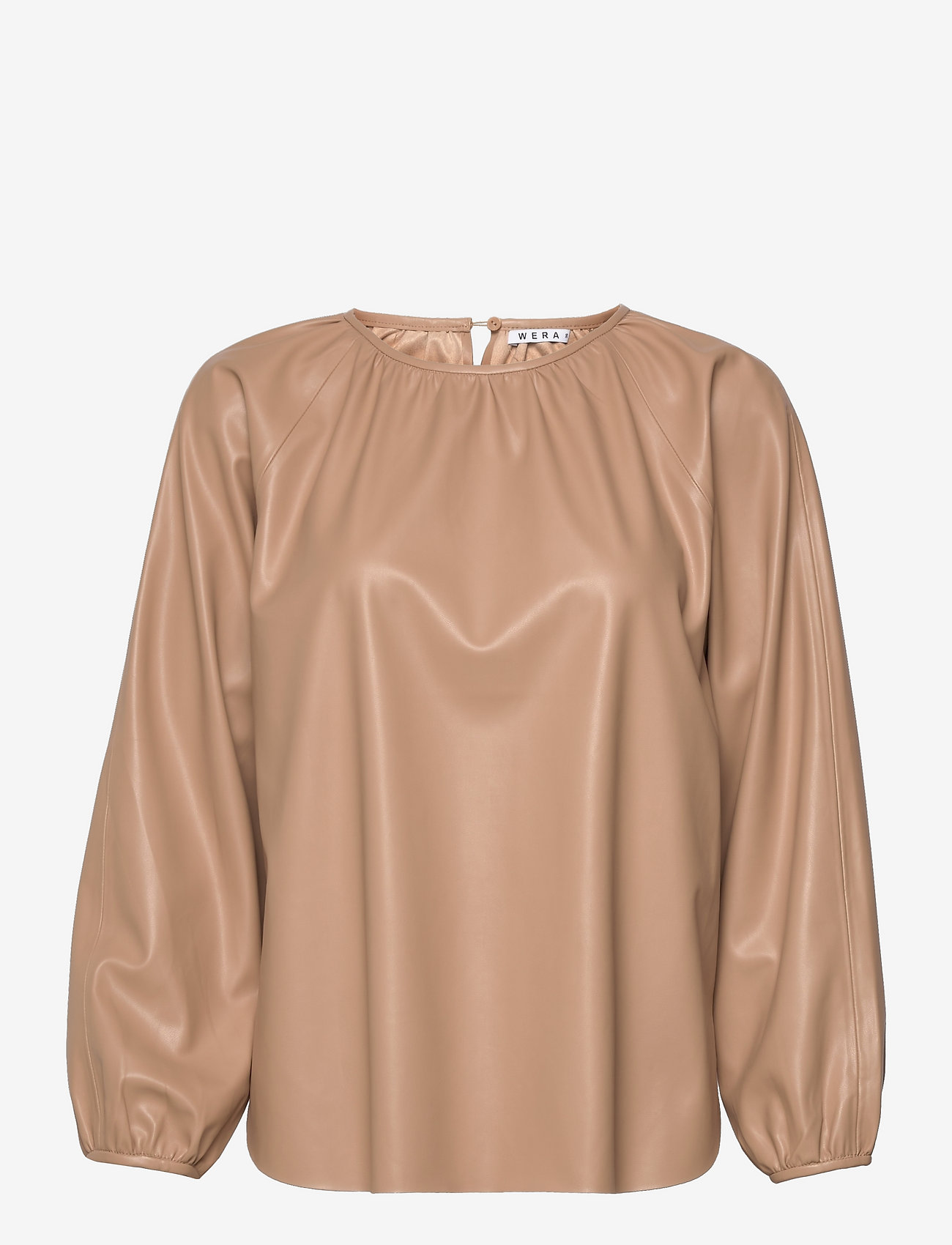 Wera - WERA blouse SANDY - langärmlige blusen - sand - 0